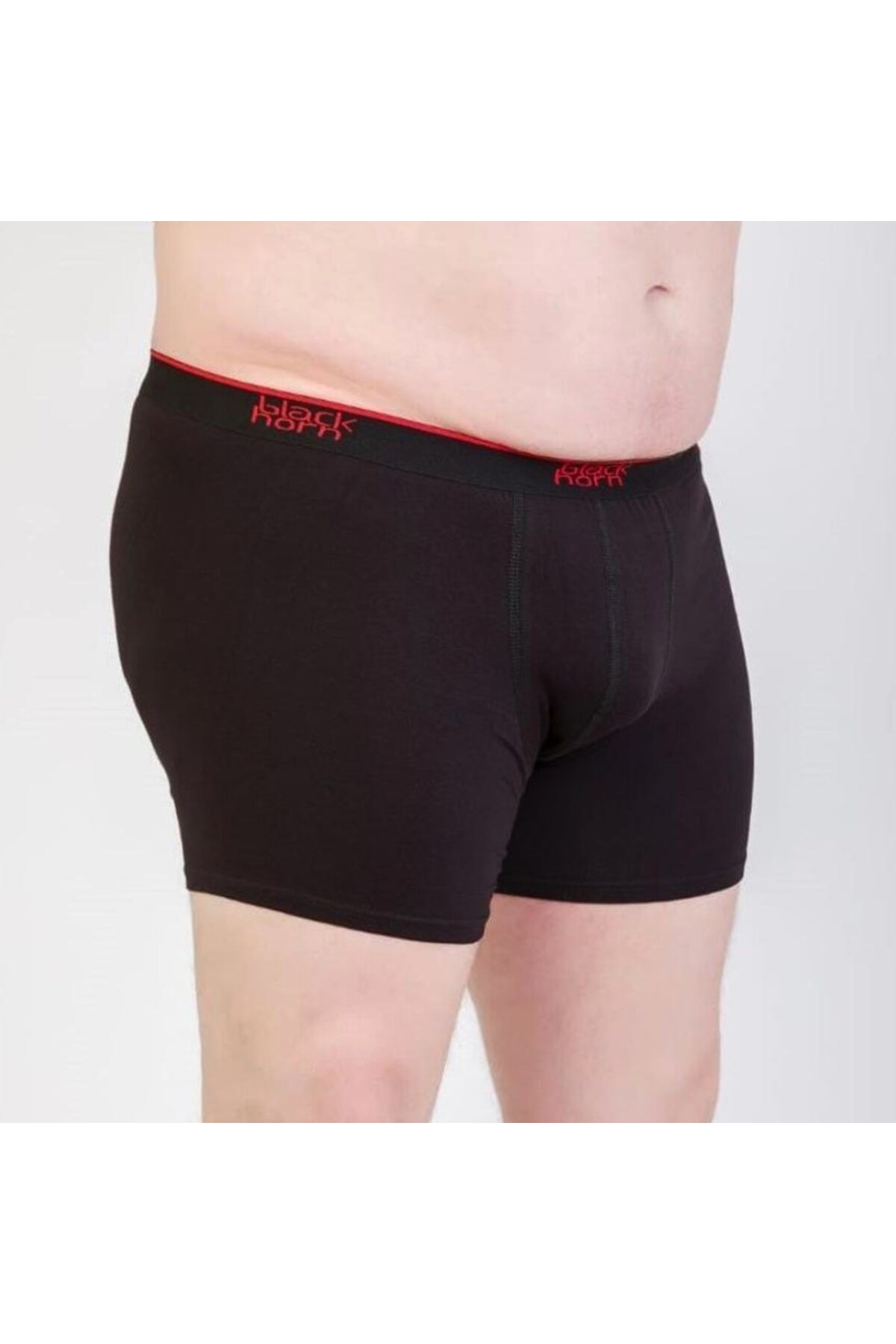 BlackHorn Büyük Beden Boxer Battal Boy Likralı Boxer 3 Adet görsel 2