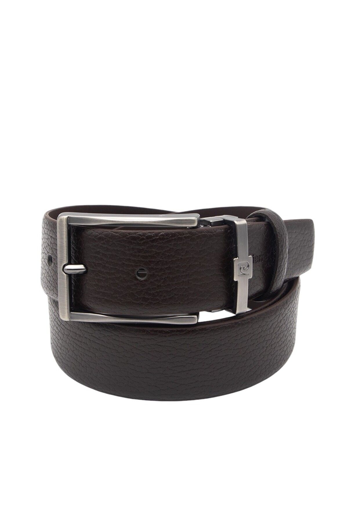 Pierre Cardin-Brown Floater Leather Men's Belt Pc100Fk42 6