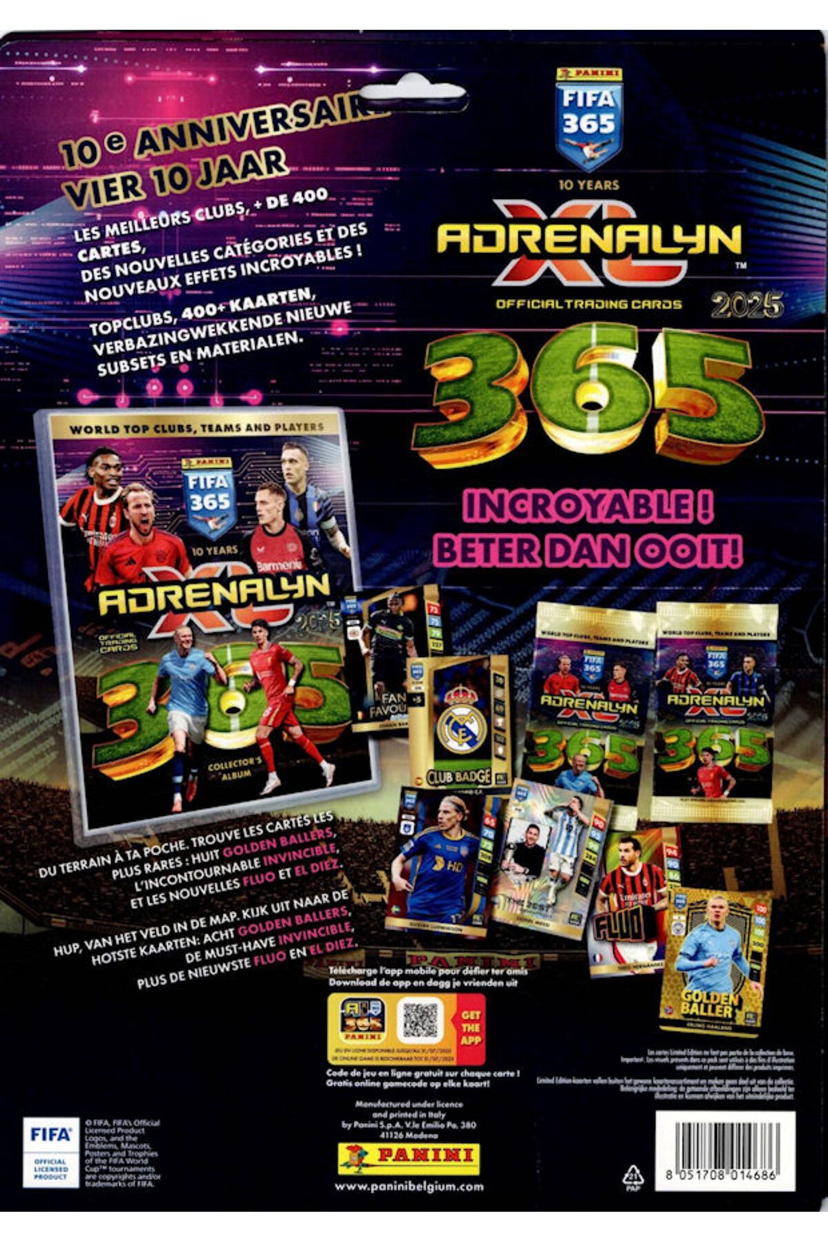 karinabest-Panini Fıfa 365 2025 Adrenalyn XL - Multipack Multi Pack (3 Boosters 1 Limited Edition Cards) 2