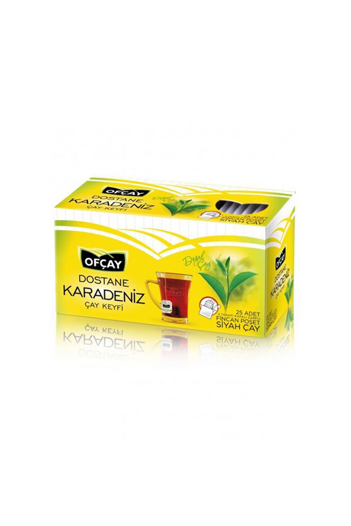 Ofçay-25 Pack Black Tea with Bergamot - Cups of Friends, 2 g X 25 Pcs 1