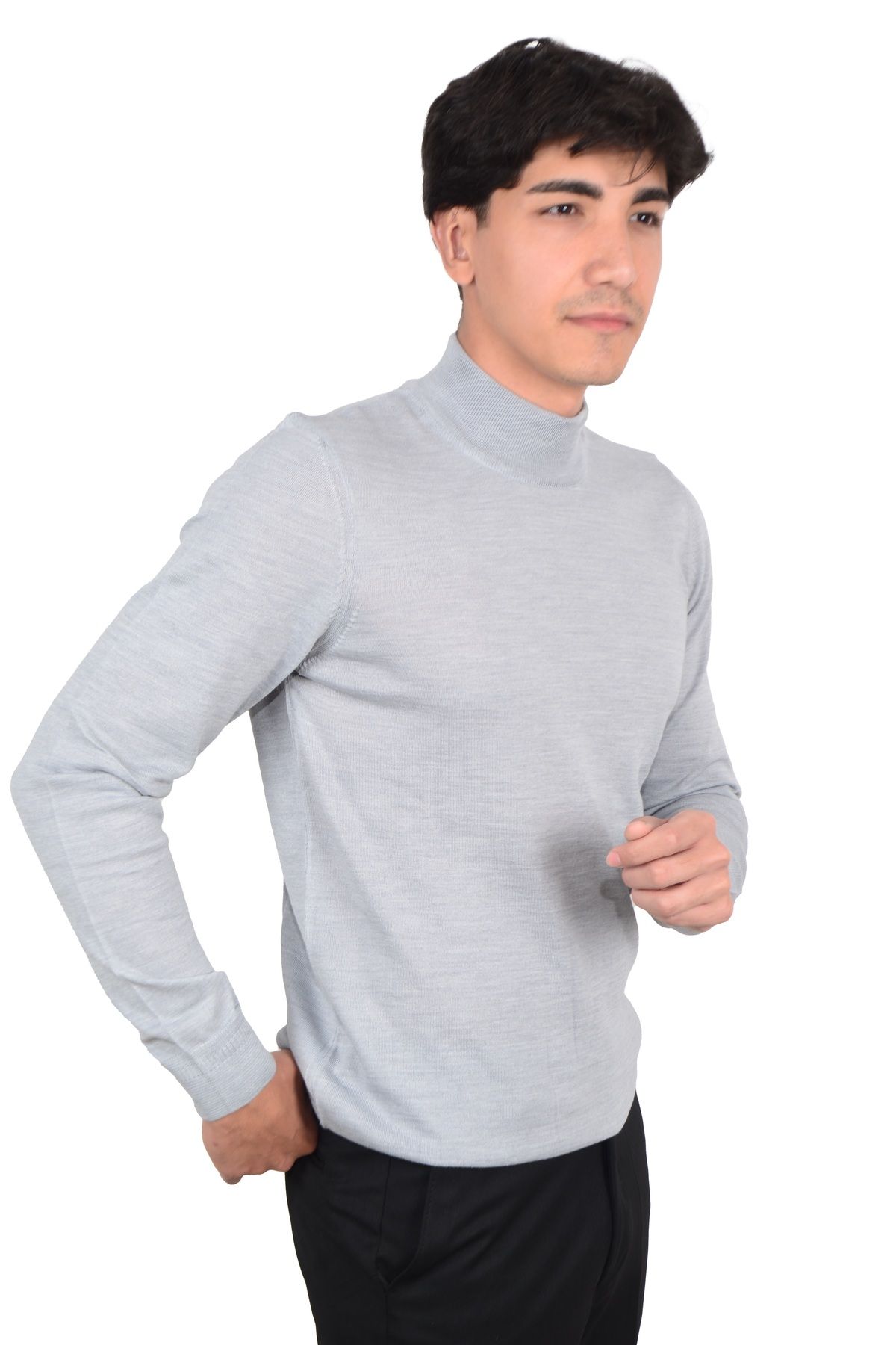 Cengiz İnler-Men's Half Fisherman Knitwear 7