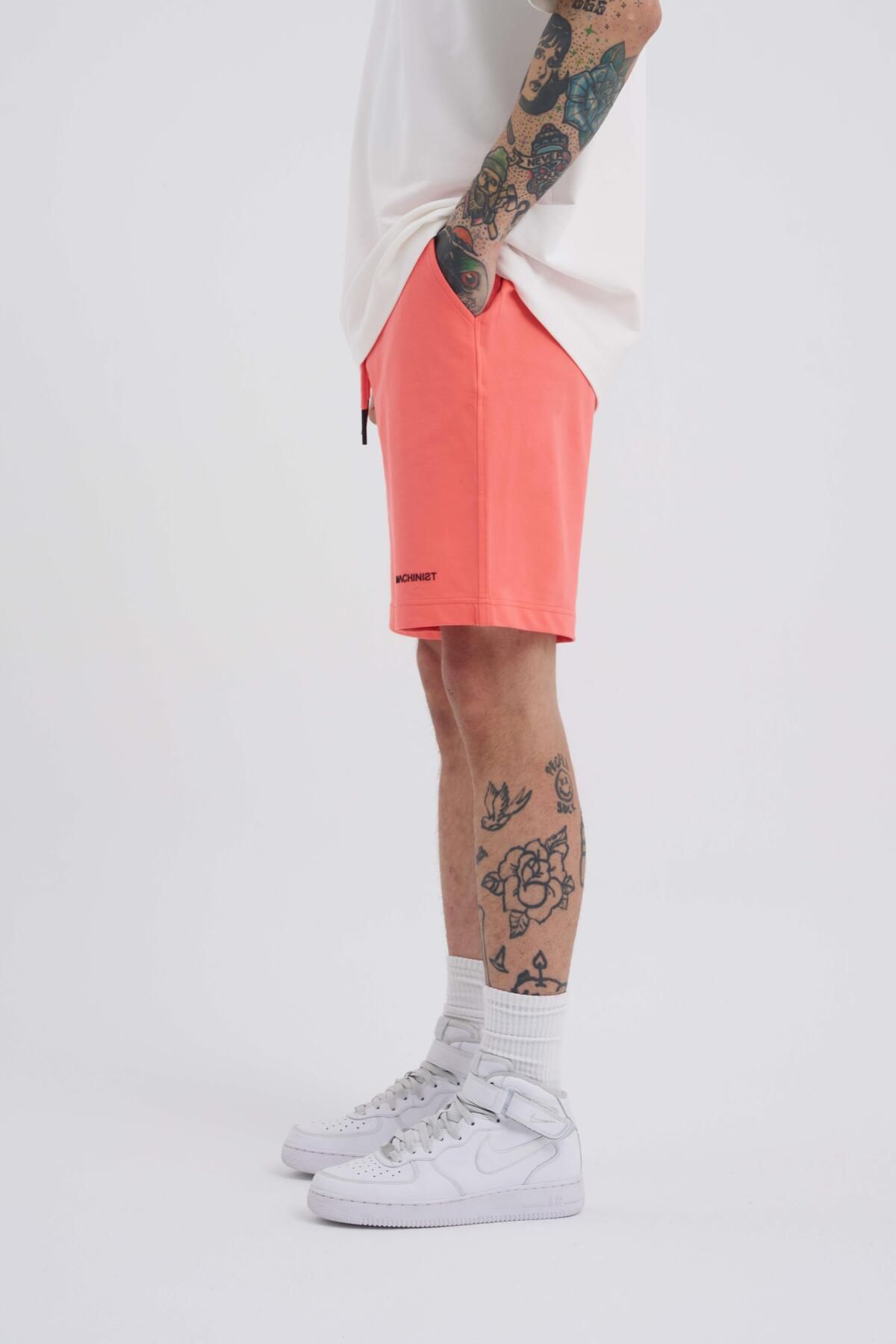 Machinist-Ανδρικό Basic Relaxed Pink σορτς 3
