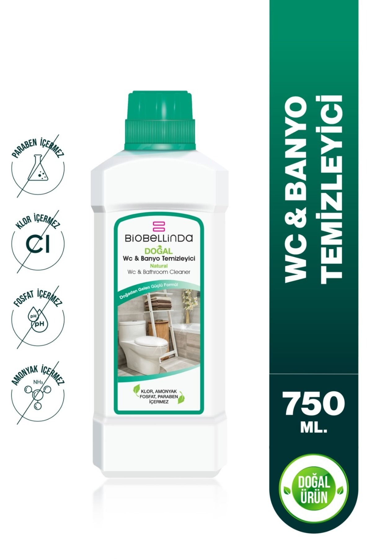 BioBellinda Wc & Banyo Temizleyici 750 ml