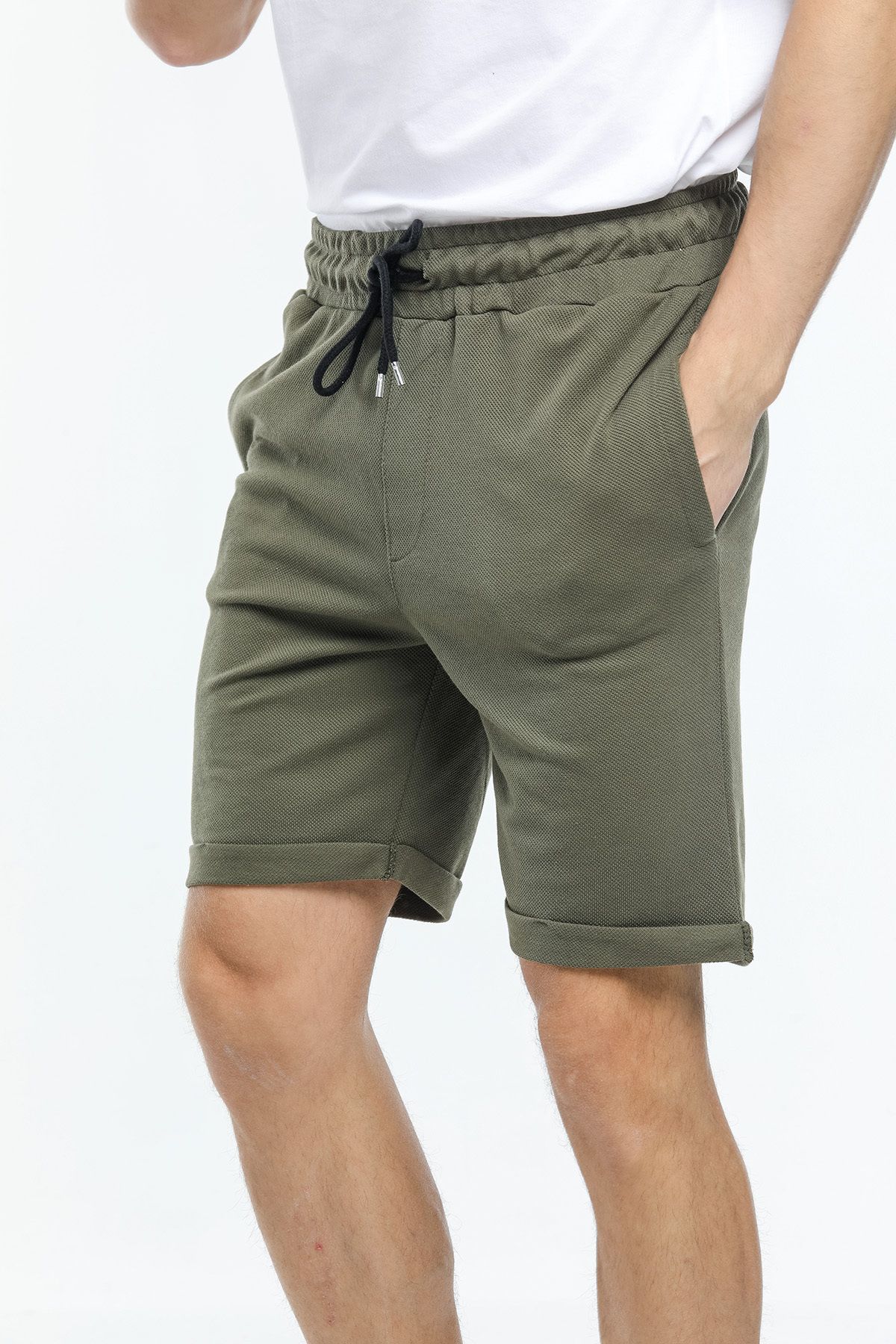 Superlife-Pantaloni scurți pentru bărbați, cu croiala dublă, spr21y51 3