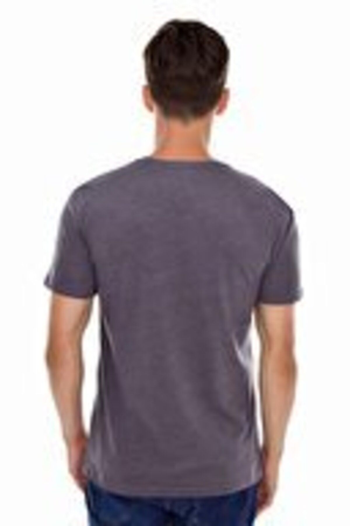 Superlife-Men's Crew Neck Slim Fit Brooklyn Printed T-Shirt Spr 266 4