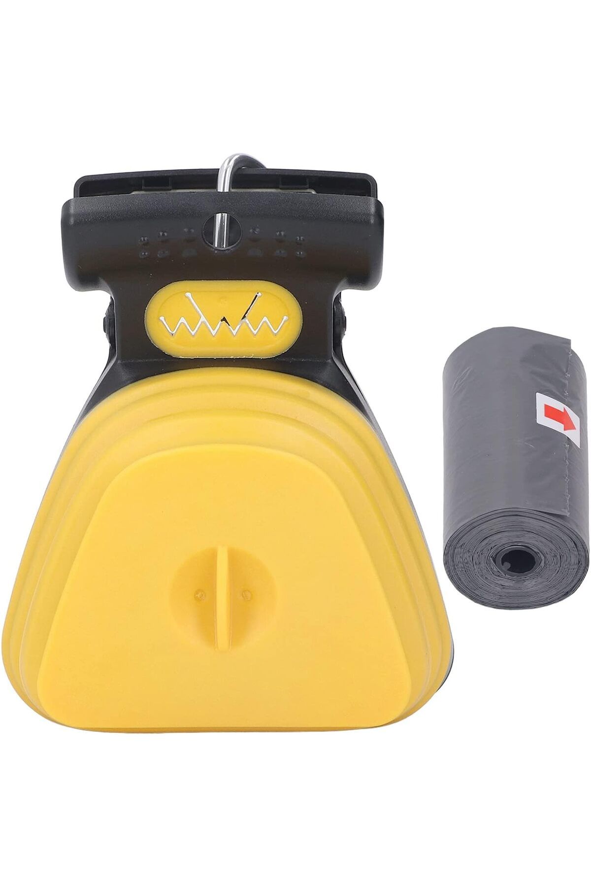 Super Design-Portable Pet Pooping Stool Collecting Scoop Yellow Color 2