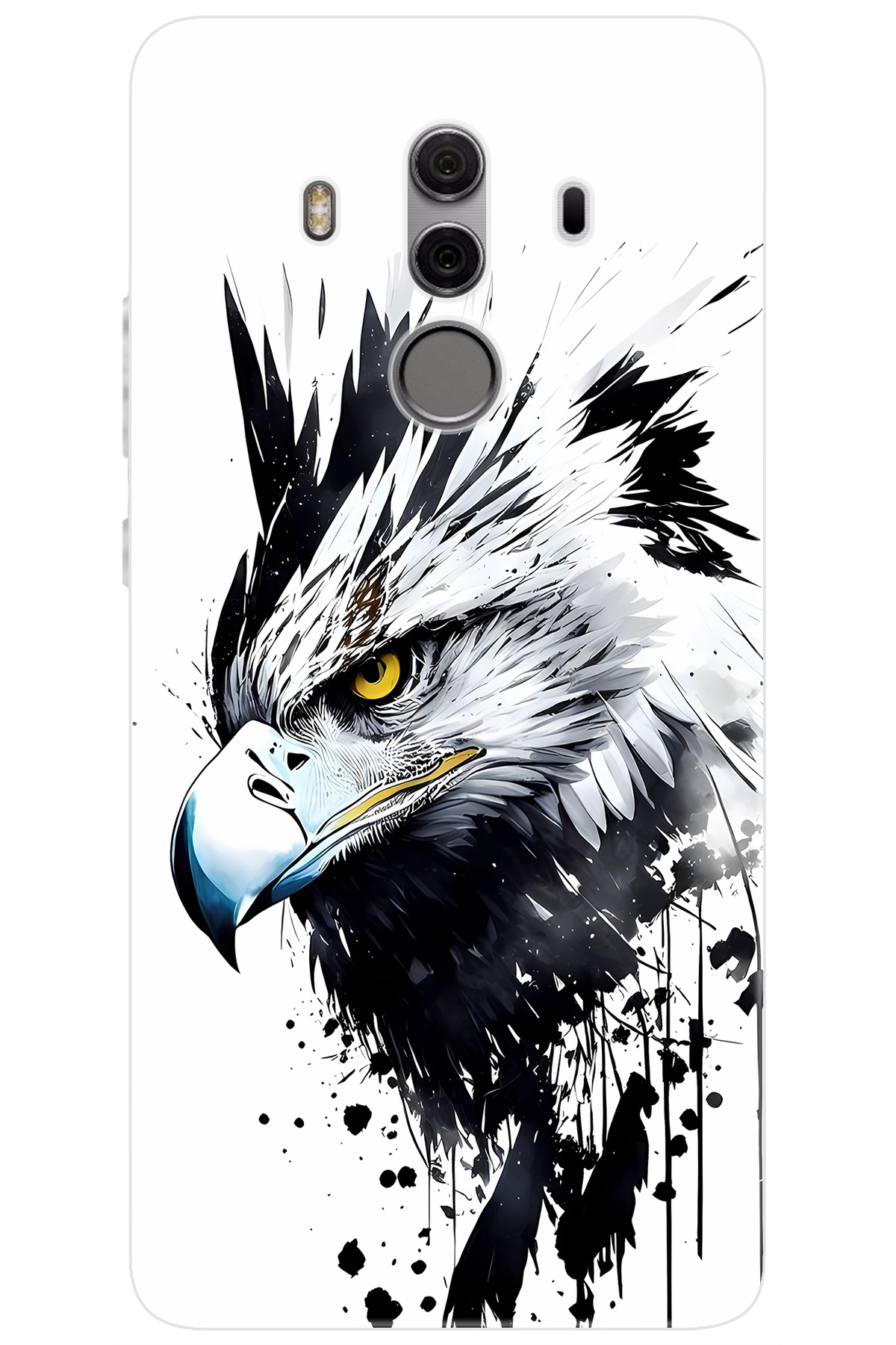 Huawei Mate 10 Pro (bla-L09/L29) Compatible Case Silicone Eagle Series NGO:1008 CP-n9fUkCC