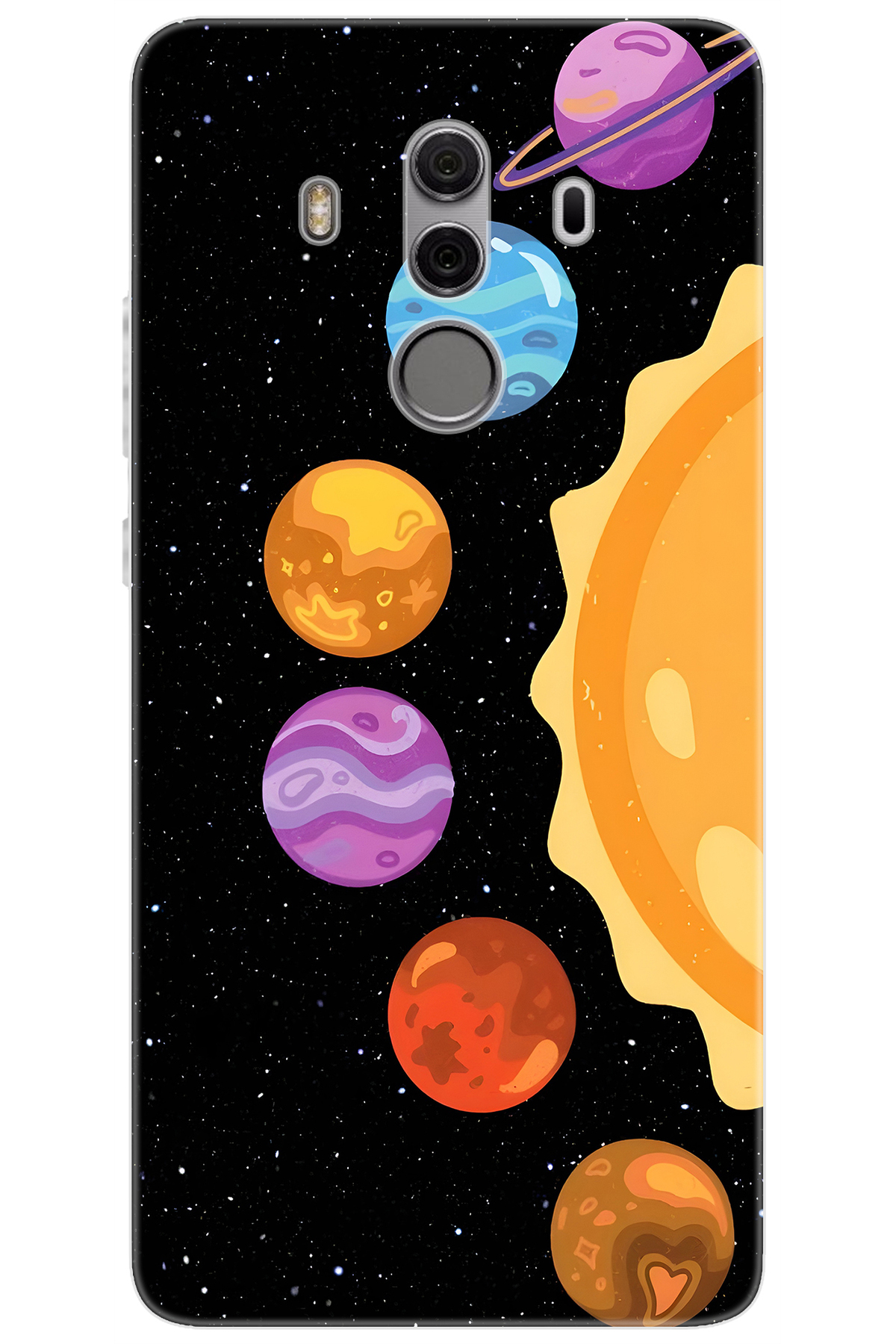 Huawei Mate 10 Pro (bla-L09/L29) Compatible Case Silicon Planets Design NGO:685 CP-vGhTcjl