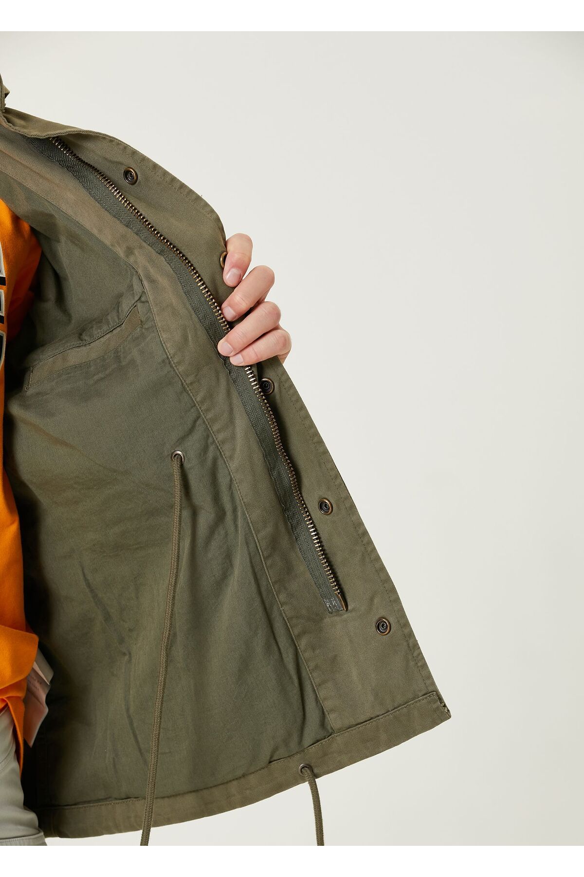 Alpha Industries-L Size m 65 Mod Field Khaki Coat 7
