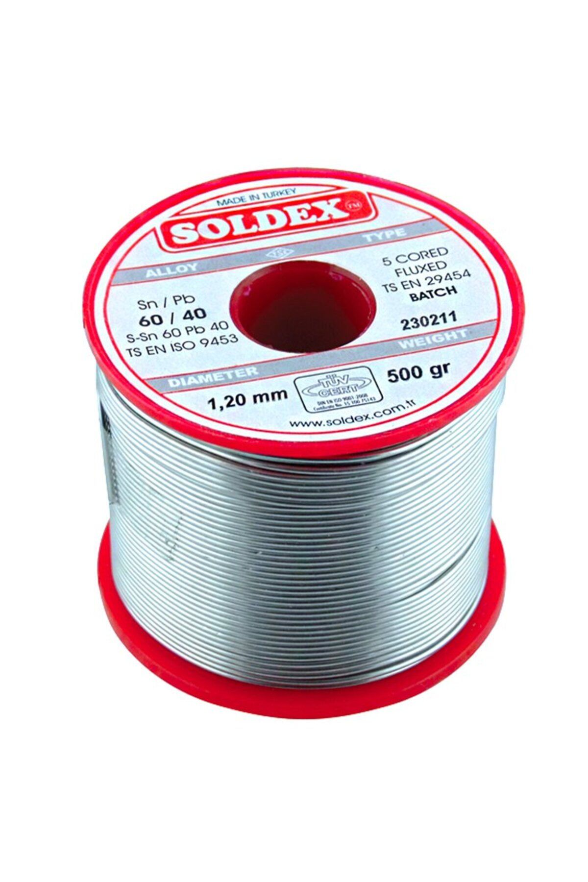 MarDyHome 500 GR LEHİM 1.2 MM KALIN SOLDEX SN60 PB40 (4767)