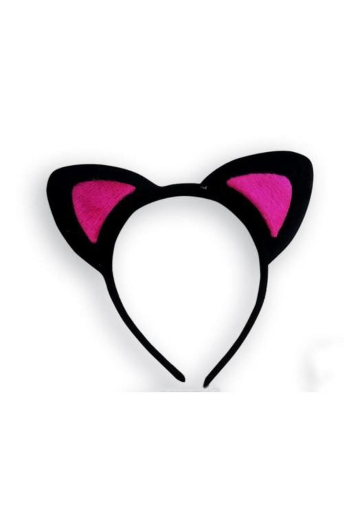 TTT-Pink Cute Cat Ear and Crown Shaped Fluffy 4