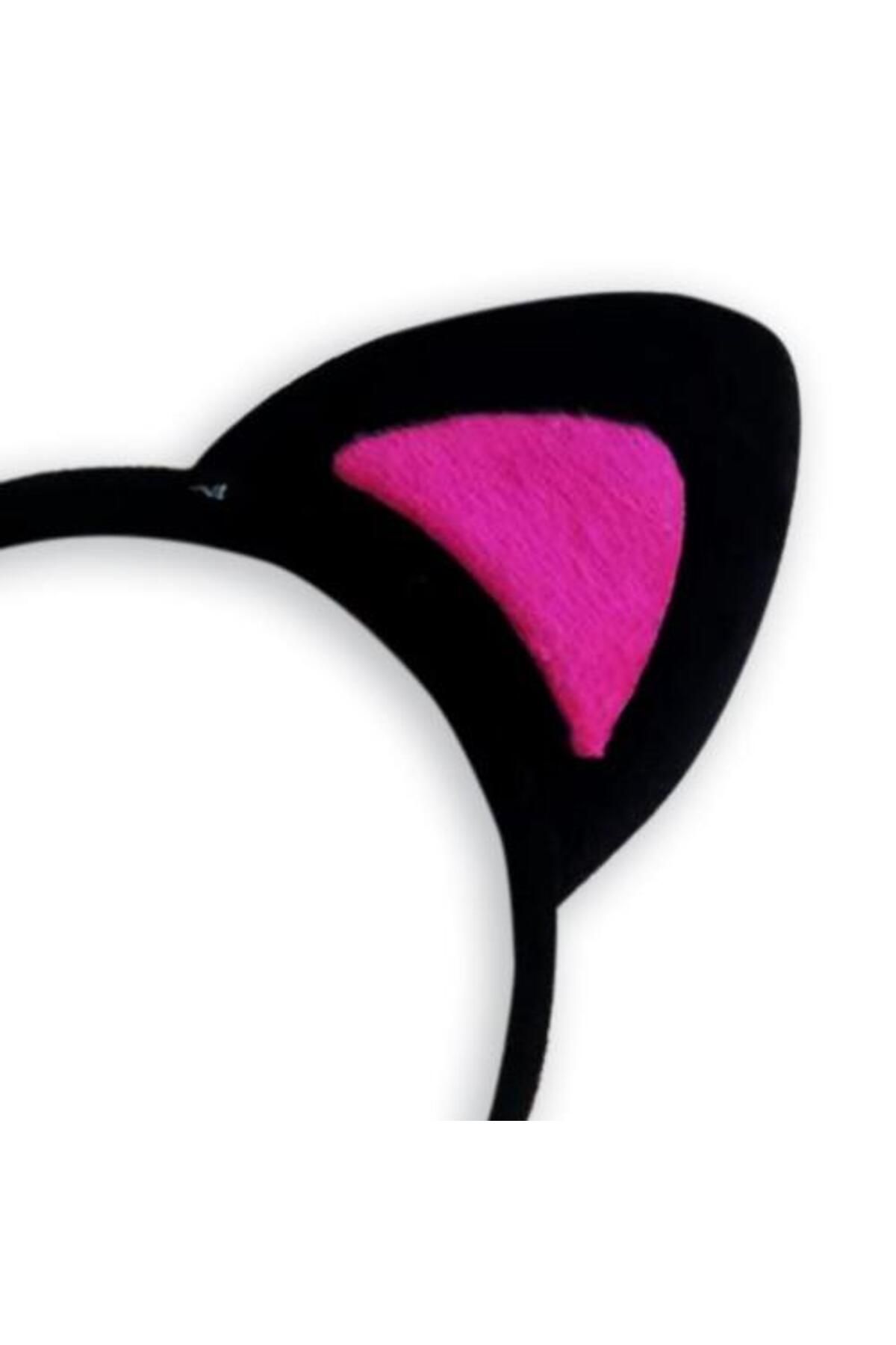 TTT-Pink Cute Cat Ear and Crown Shaped Fluffy 3