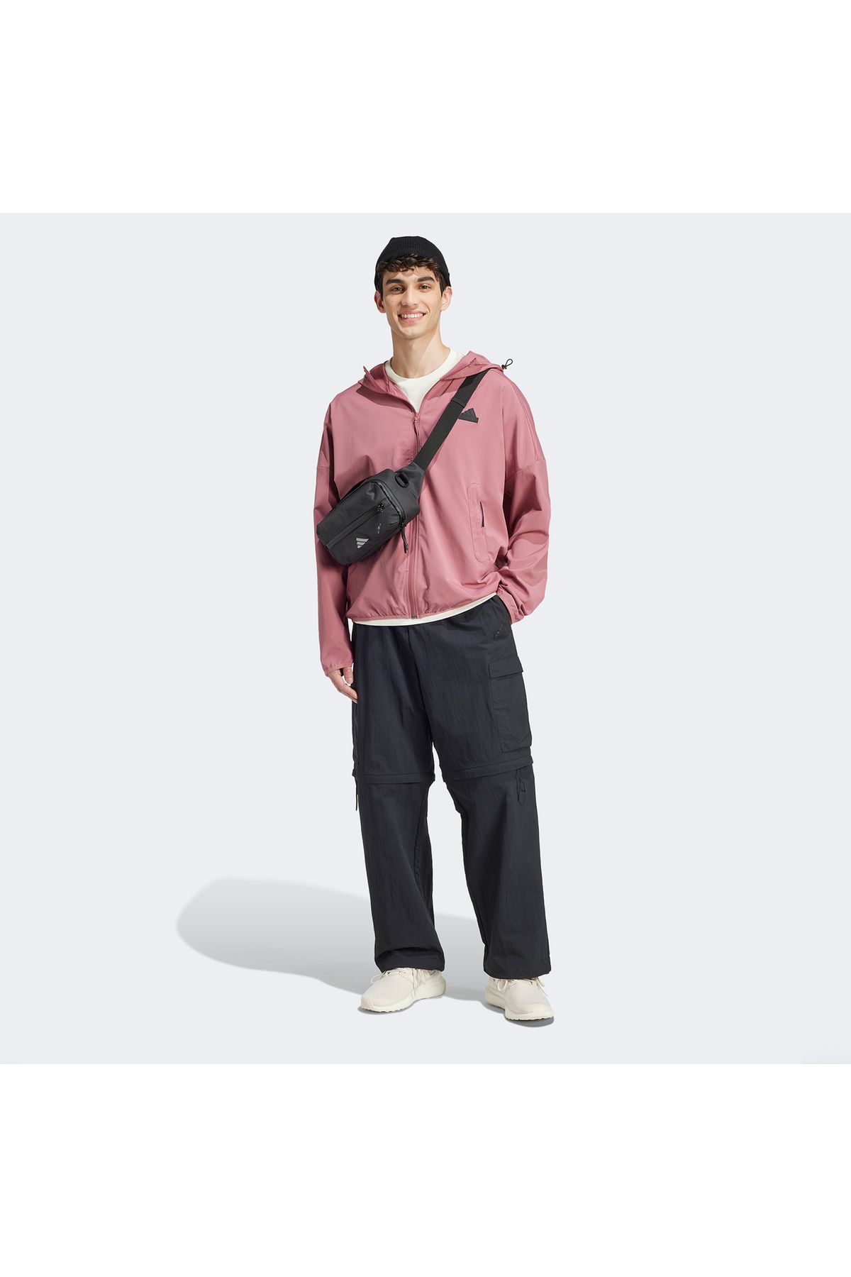 شلوار گرمکن مشکی مردانه لباس های سیاه شش adidas