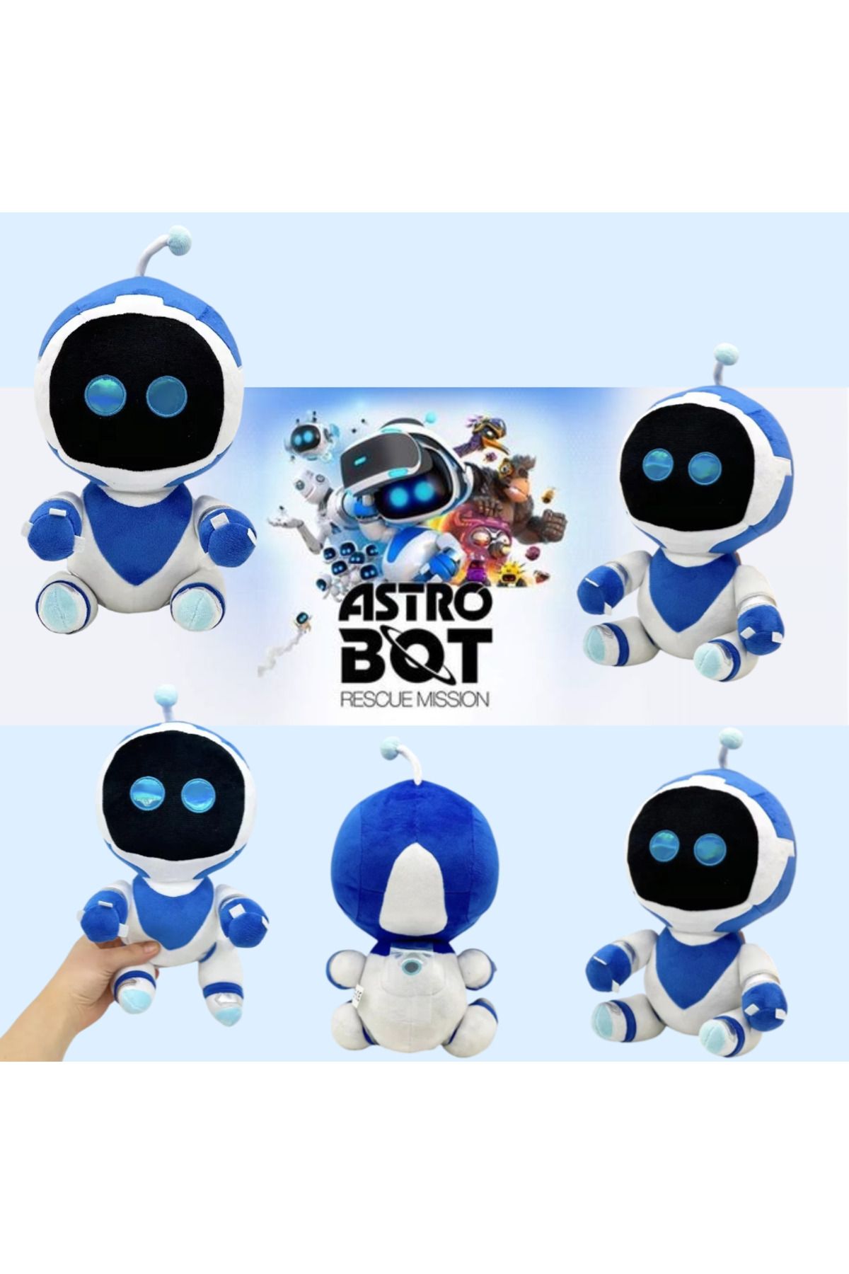 Choice-30cm Astro Bot Plush Toys Game Periphery Plush Cute Soft Stuffed Home Decor Game Pillow Dolls for... 2