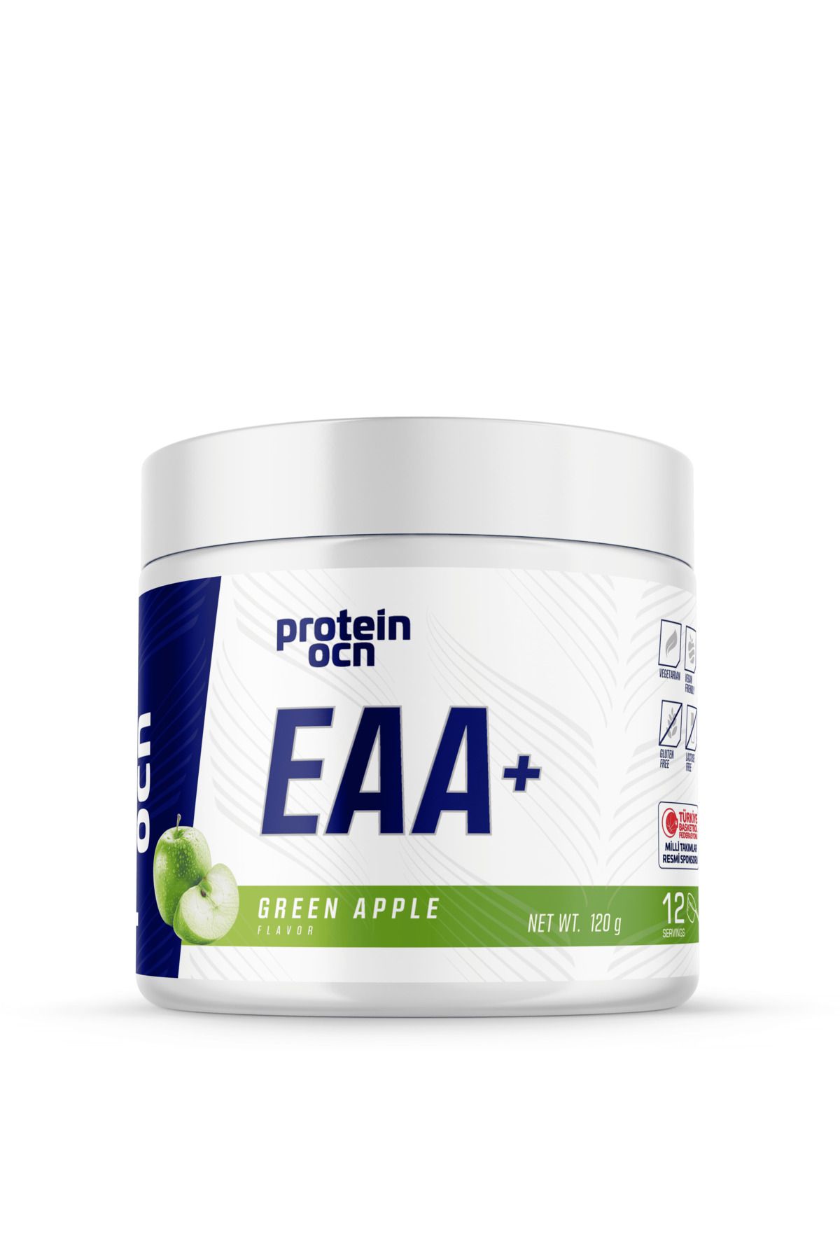 Proteinocean EAA+ - Yeşil Elma - 120g - 12 Servis