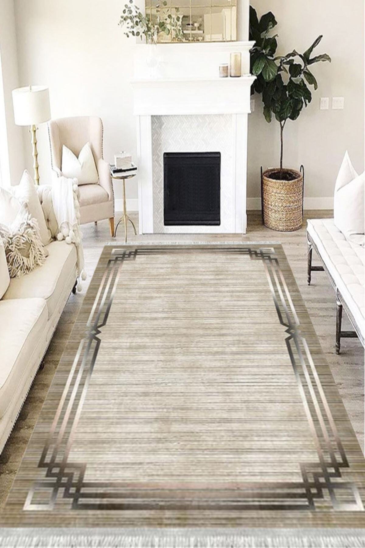 Tissue Westa Washable Antibacterial Digital Printed Tissue Carpet Rug with Non-Slip Base