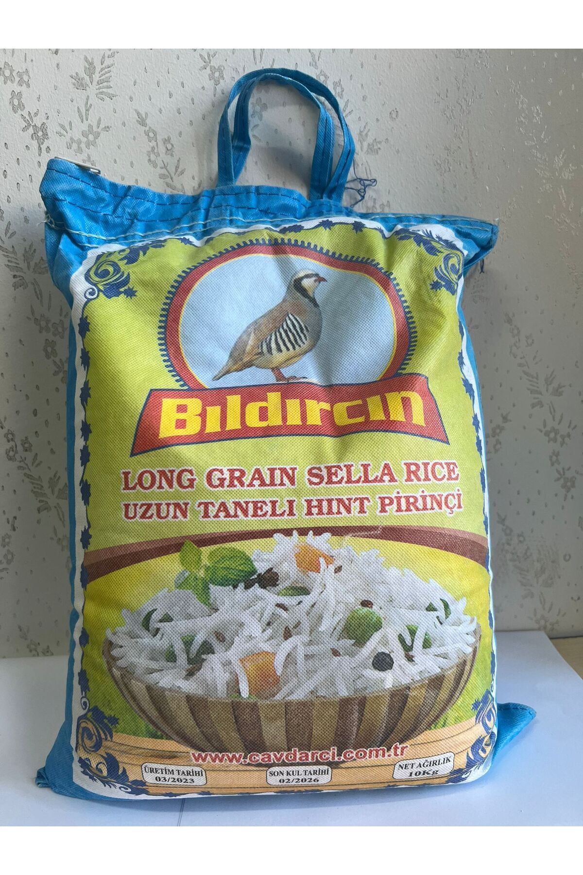 BILDIRCIN RİCE Bıldırcın uzun taneli hint pirinci 10 kg