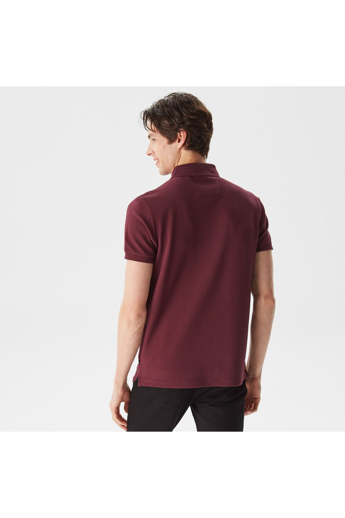 پولو آستین کوتاه مردانه Claret Red Slim Fit Nautica