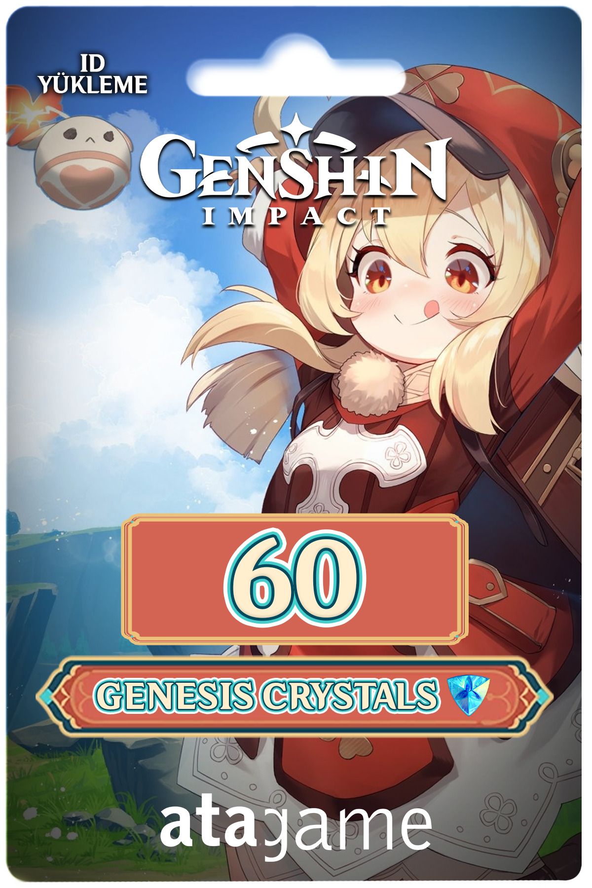 AtaGame Genshin 60 Genesis Crystals ID