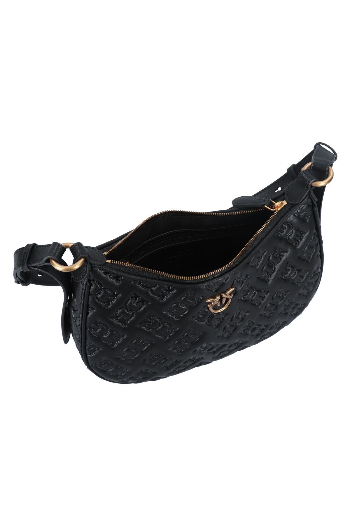 PİNKO-Half Moon Schultertasche Leder 27 cm 5