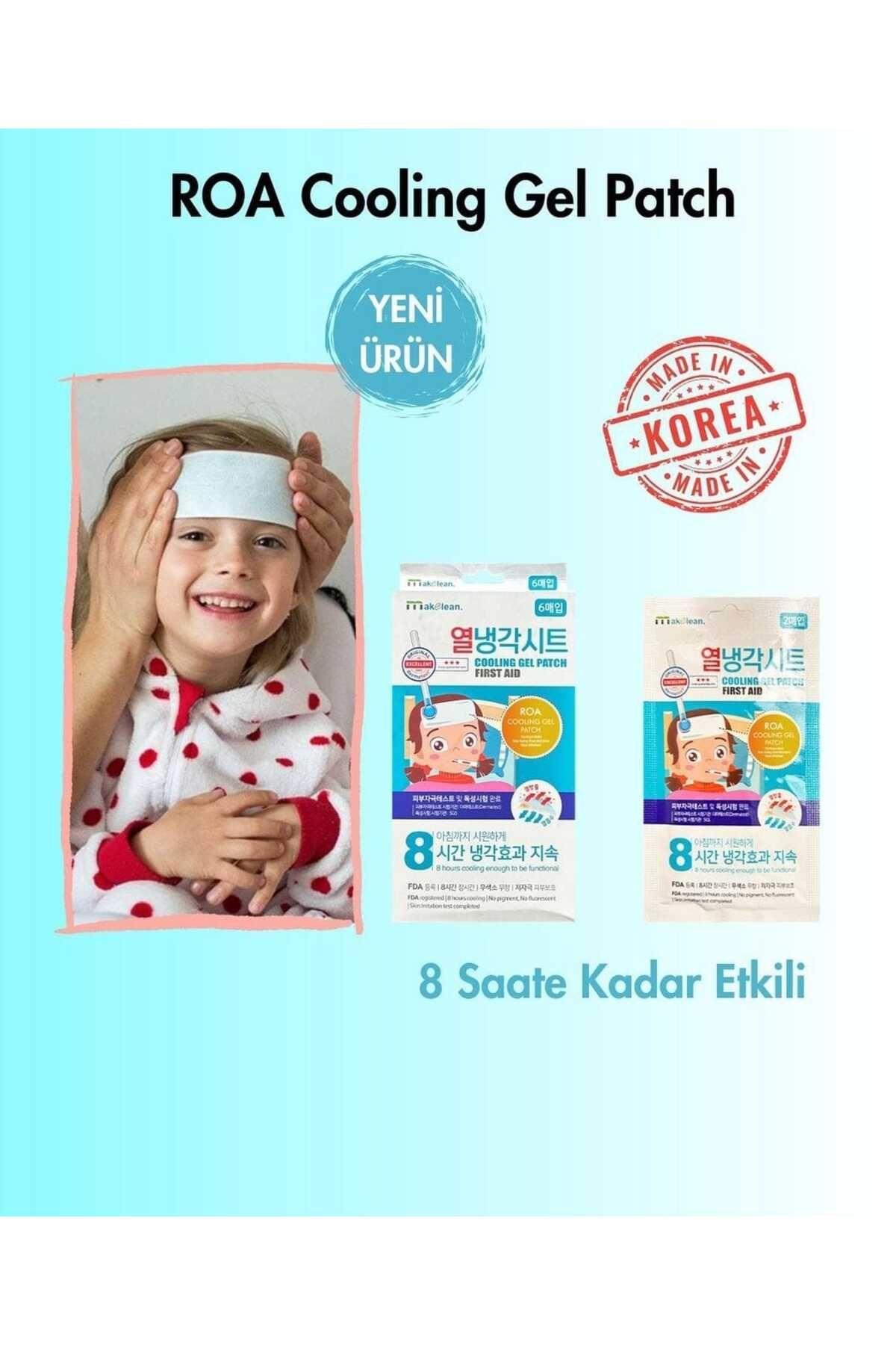 Makelean Cooling Gel Patch - Ikili Ateş Düşürücü Soğutucu Bant