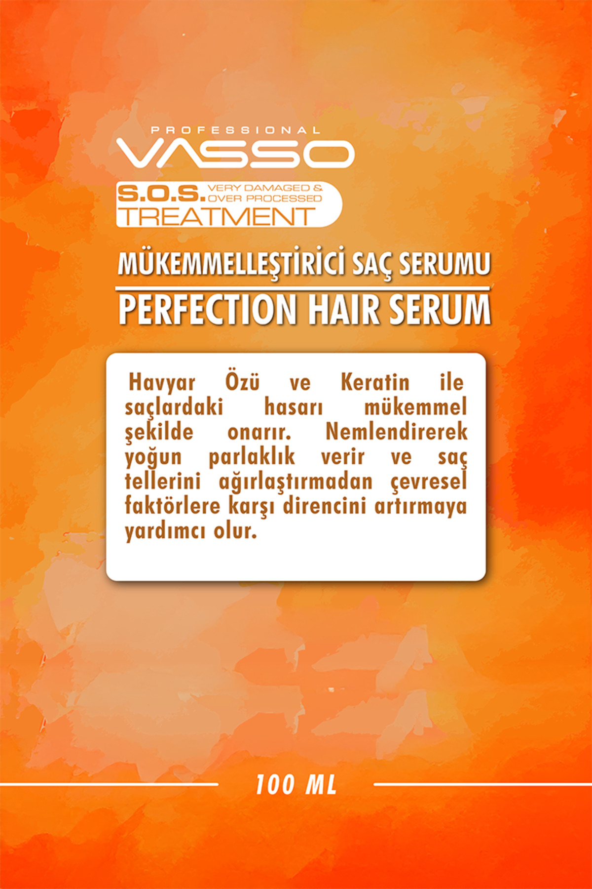 Aşırı Yıpranmış Saçlar Için Keratinli Acil Kurtarma Kırık Uç Onarıcı Serum -hair Serum 100 ml — 8699216349229 — تصویر 4 از 7