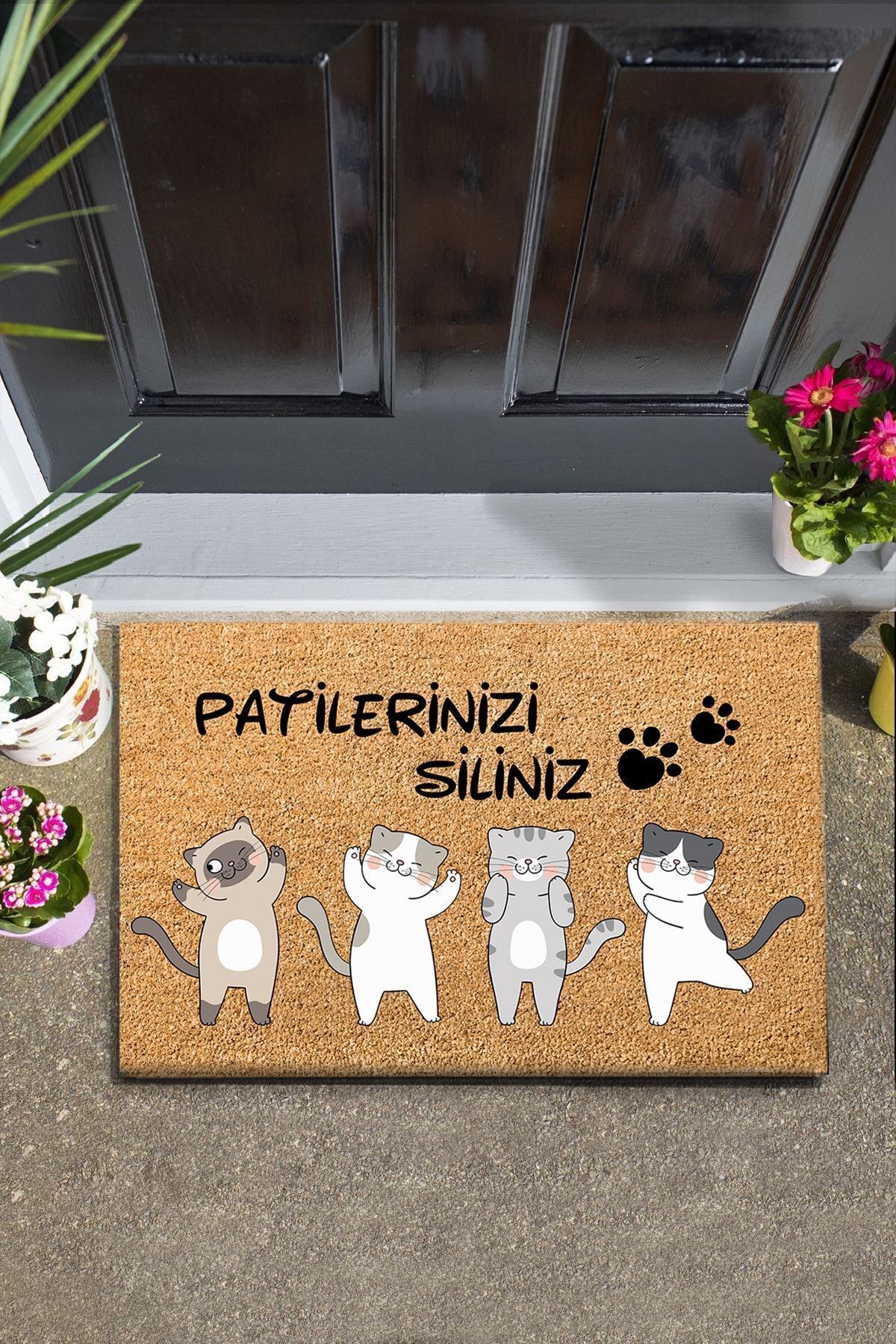 Chilai Home Tatus Özel Tasarım Iç Ve Dış Pvc Kapı Önü Paspasları