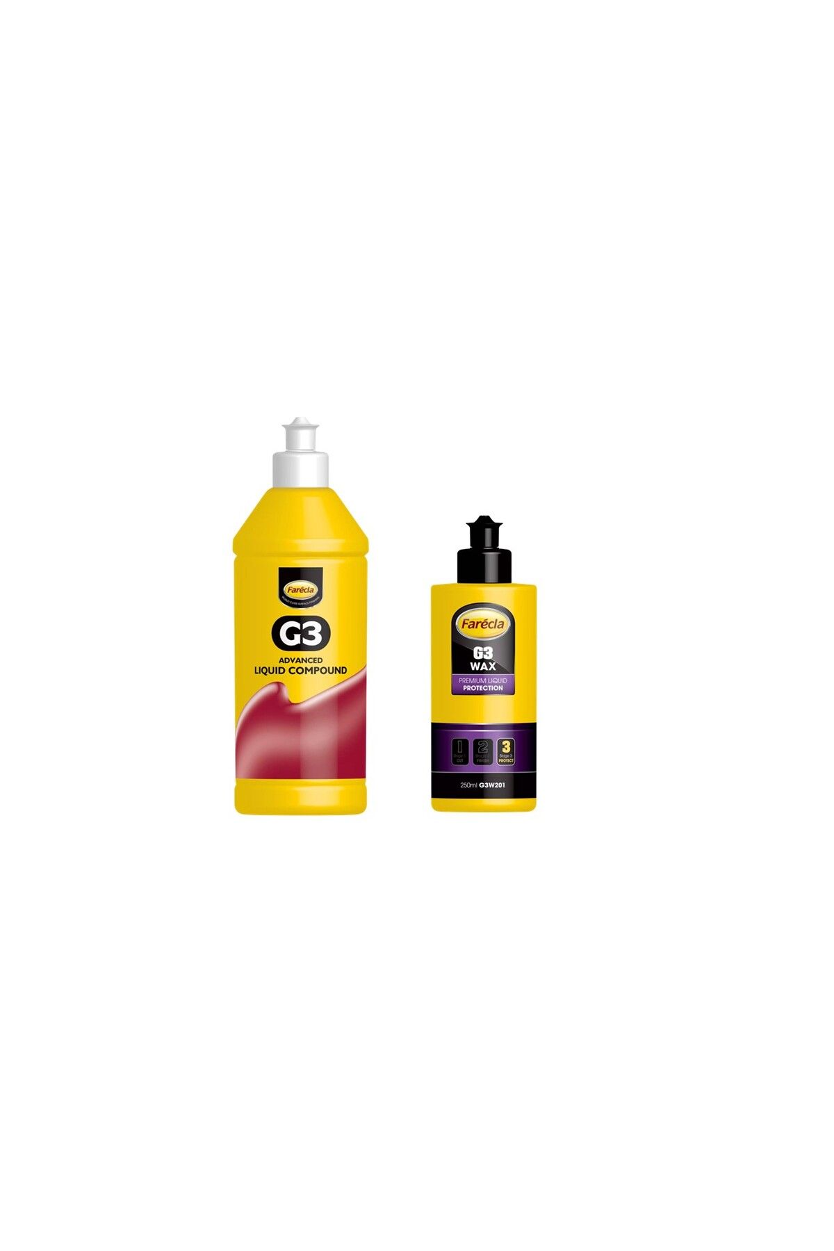 Gyeon Quartz Farecla G3 Sıvı Pasta 500ml + Farecla G3 Wax Cila 250 Ml Set