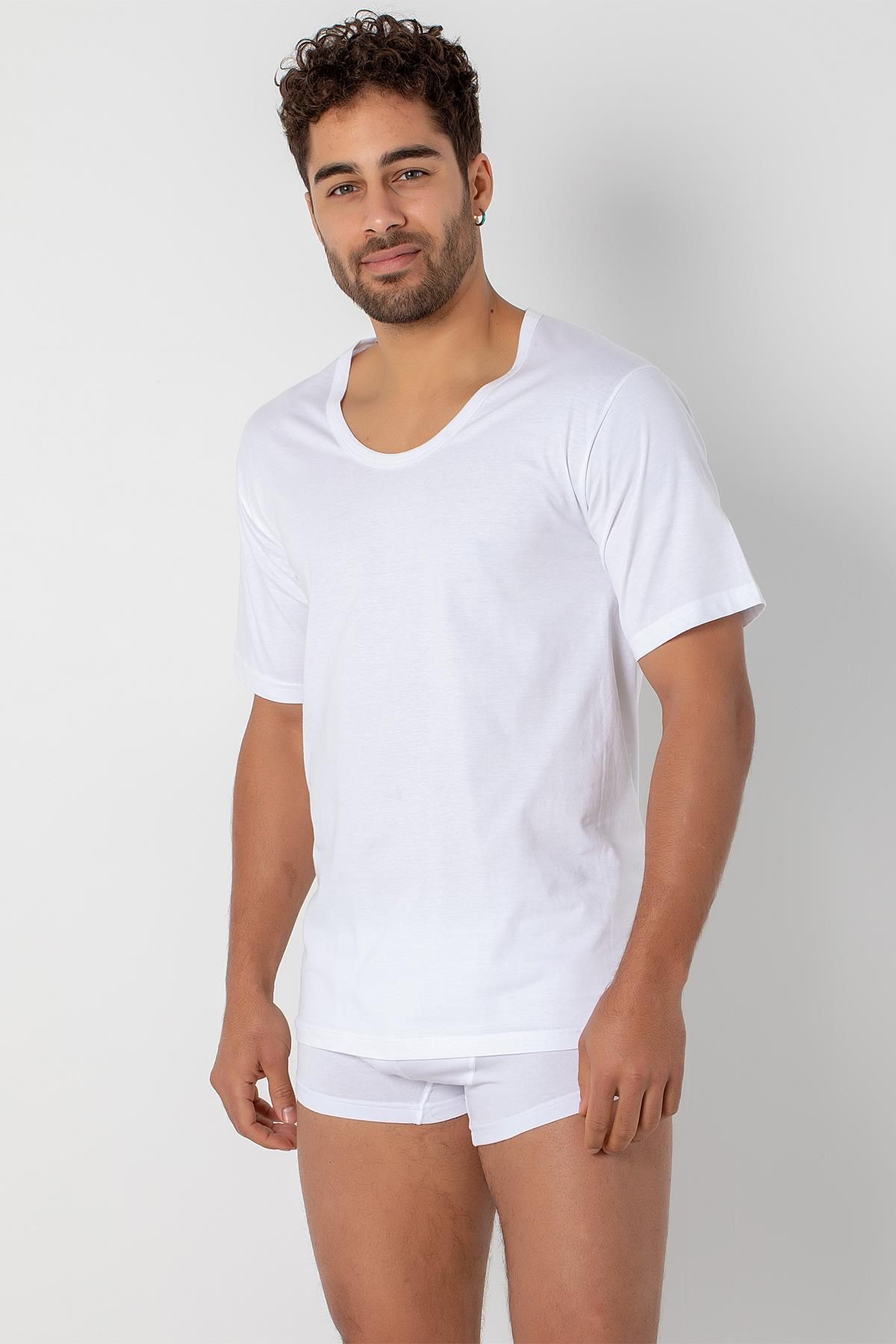 Miorre-Ανδρικό κοντομάνικο εσώρουχο Doremi Combed Cotton Crew Neck 6