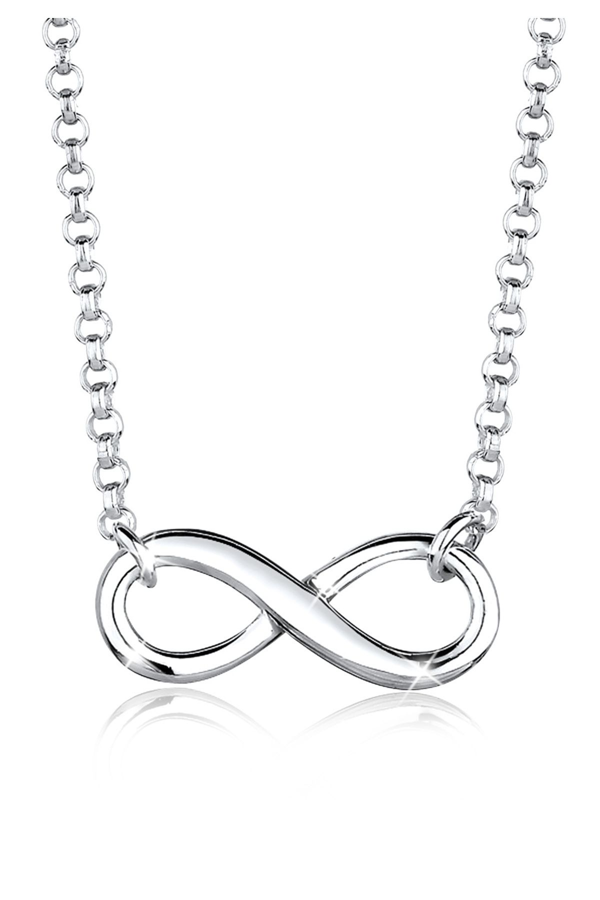 ELLI-Halskette aus 925er Silber – Halsband, Unendlichkeitssymbol, Unendlichkeit Design 1