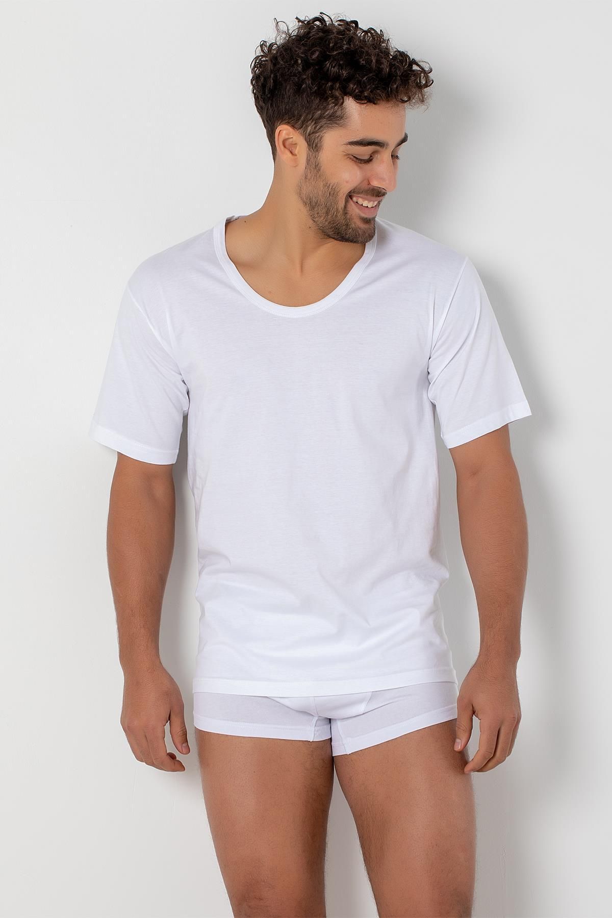 Miorre-Ανδρικό κοντομάνικο εσώρουχο Doremi Combed Cotton Crew Neck 5
