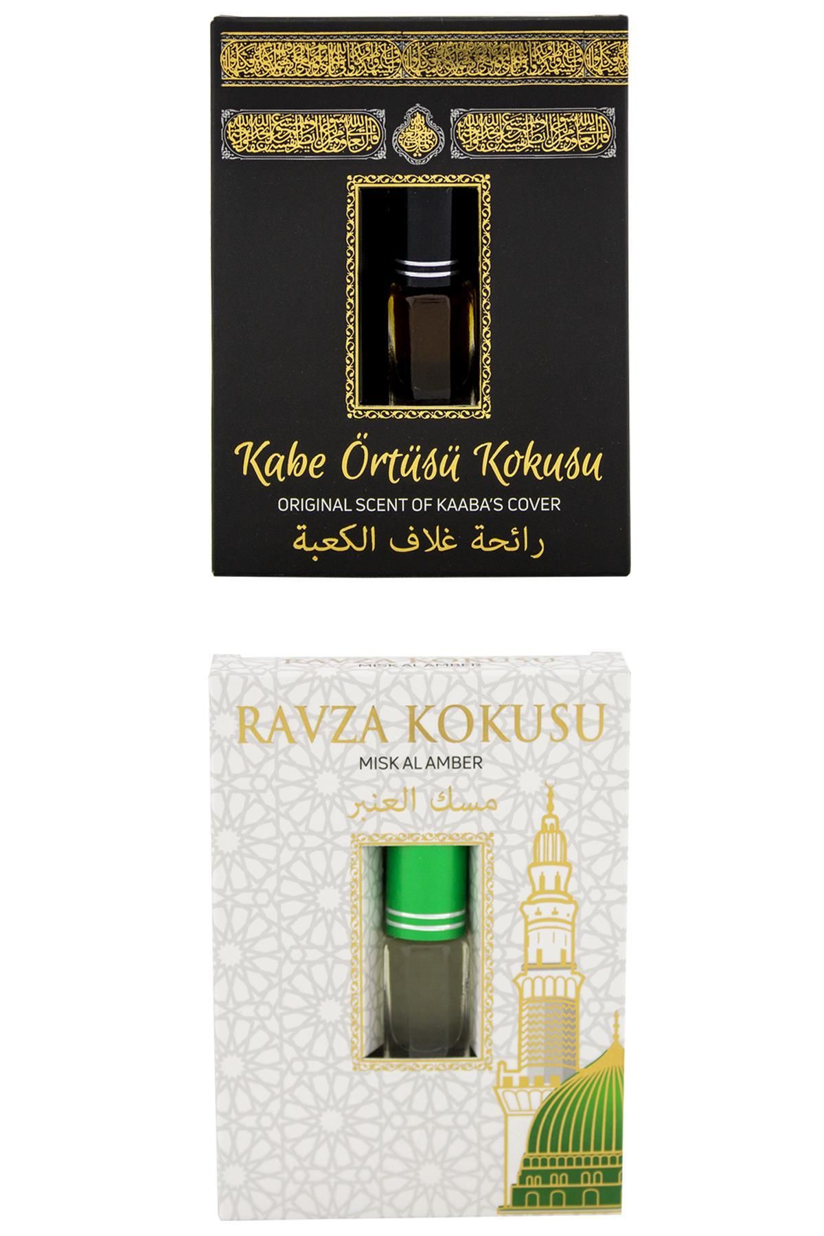 ESVED Kabe Örtüsü Kokusu Ve Medine Ravza Kokusu Alkolsüz Esans 3 ml