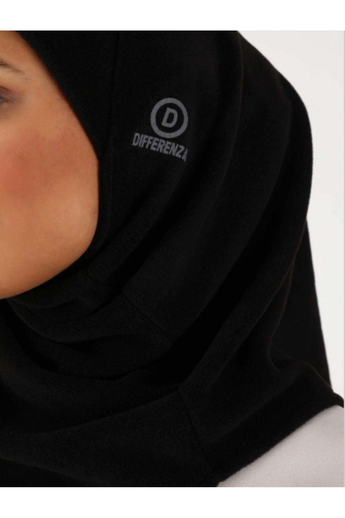 Differenza-Boneta cu holograma Hijab neagra - Polar termic 8