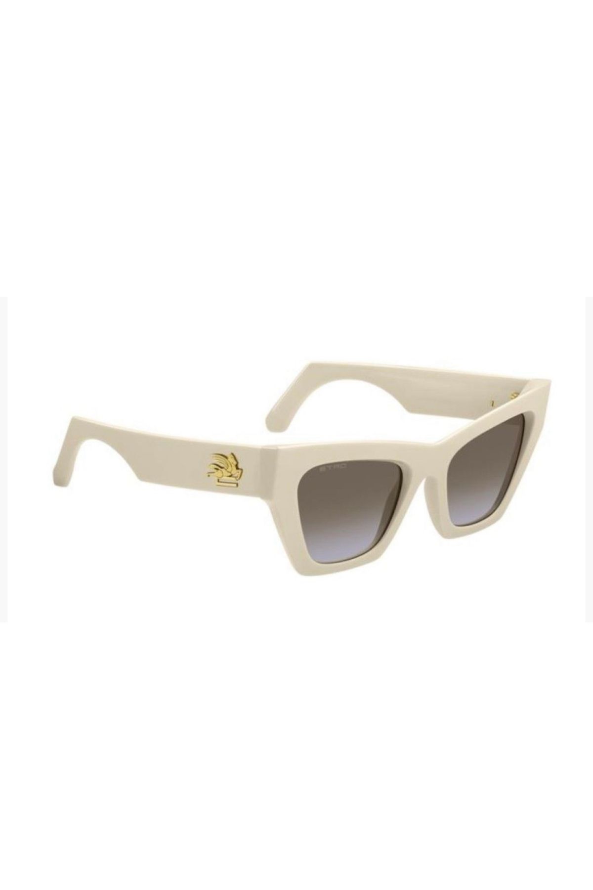 ETRO-Etr0050/Sszjr54 Women's Sunglasses - Ecru Bone Frame, Brown Gradient Lens, Uv400 2