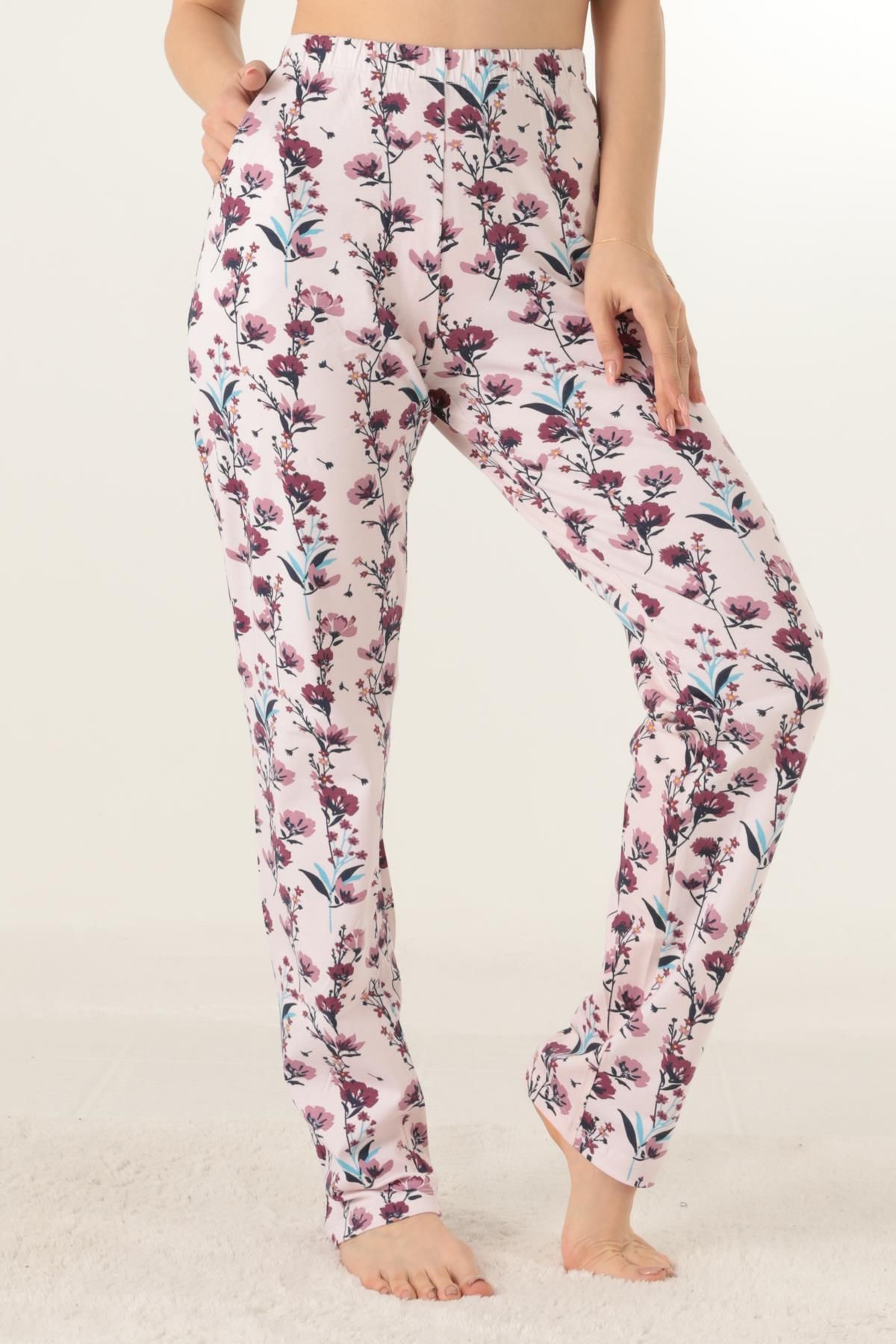 Doremi-Pantaloni de pijama - Motiv Floral 7