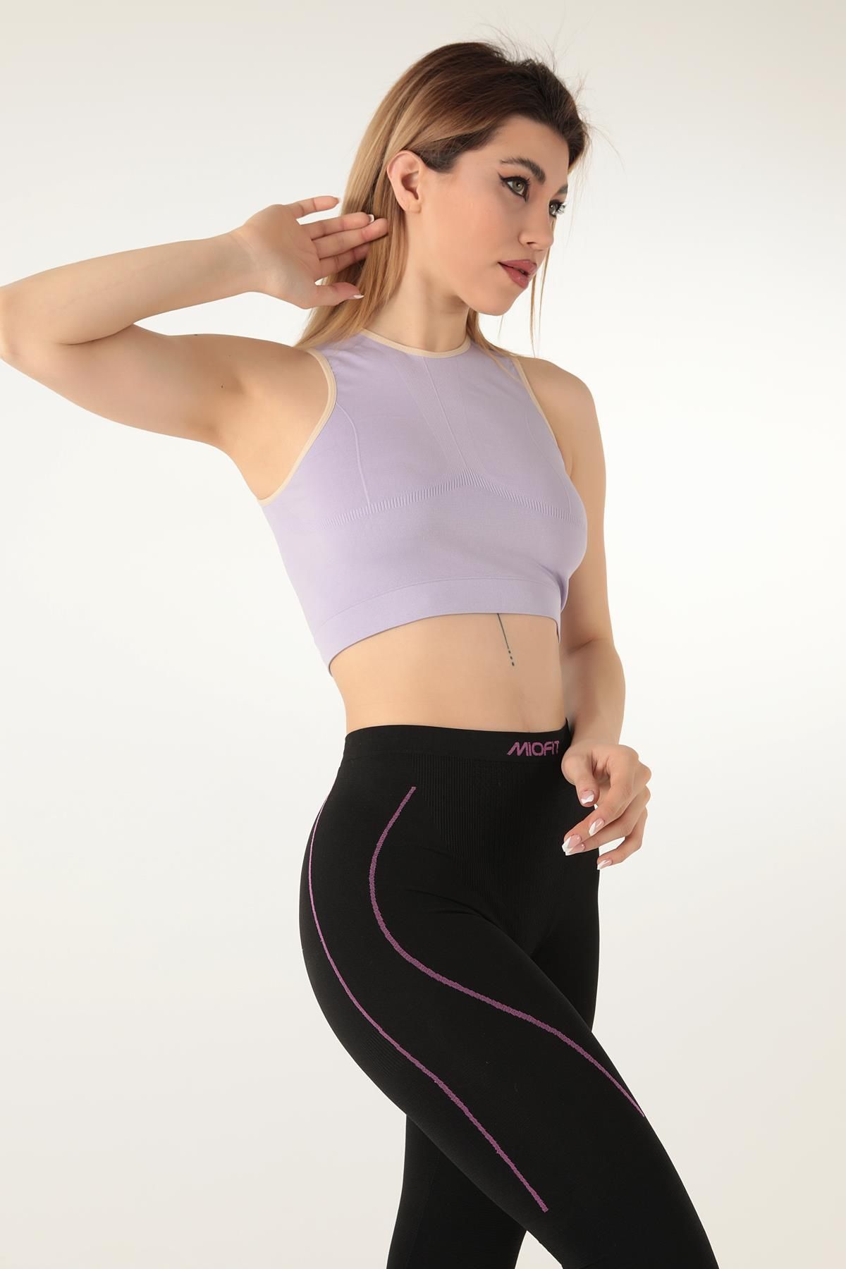 Miorre-Seamless Women's Thick Strappy Crop 6