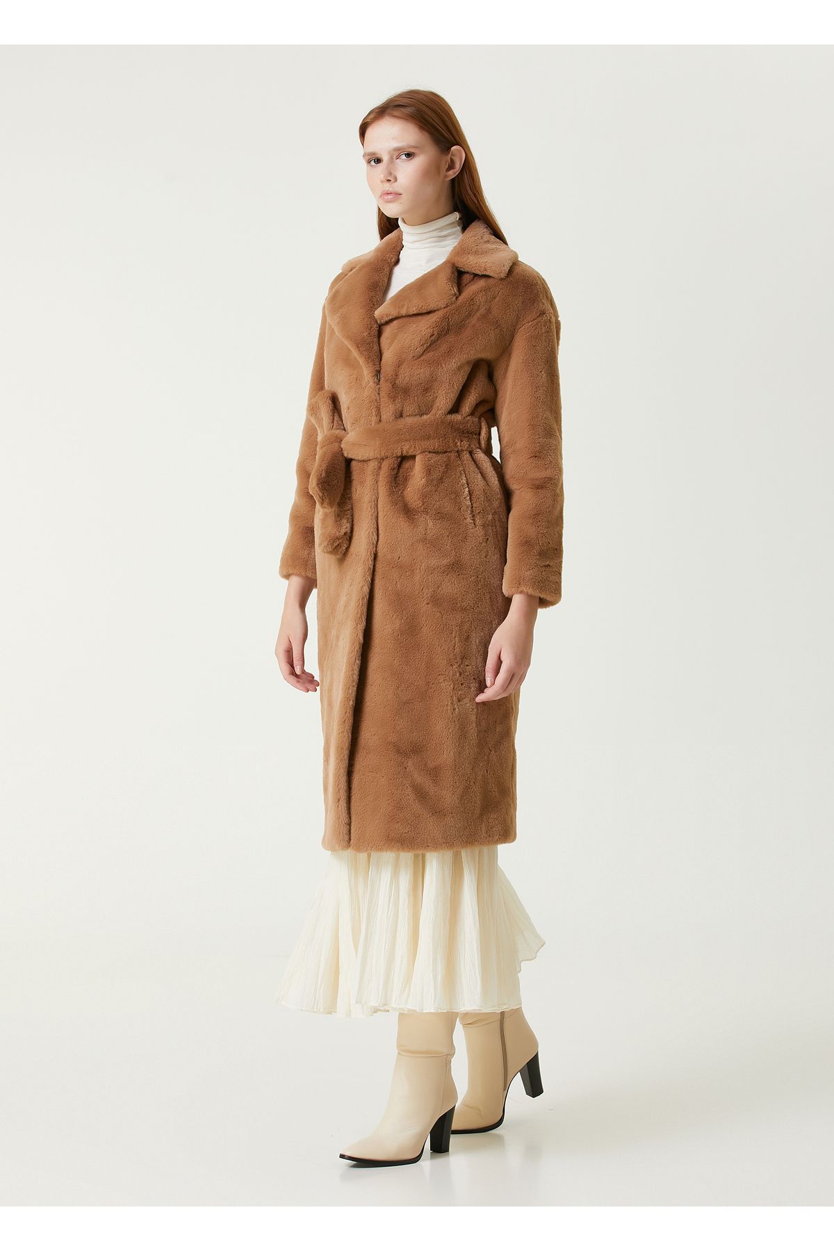 Herno-Camel Overcoat Size: 42 3
