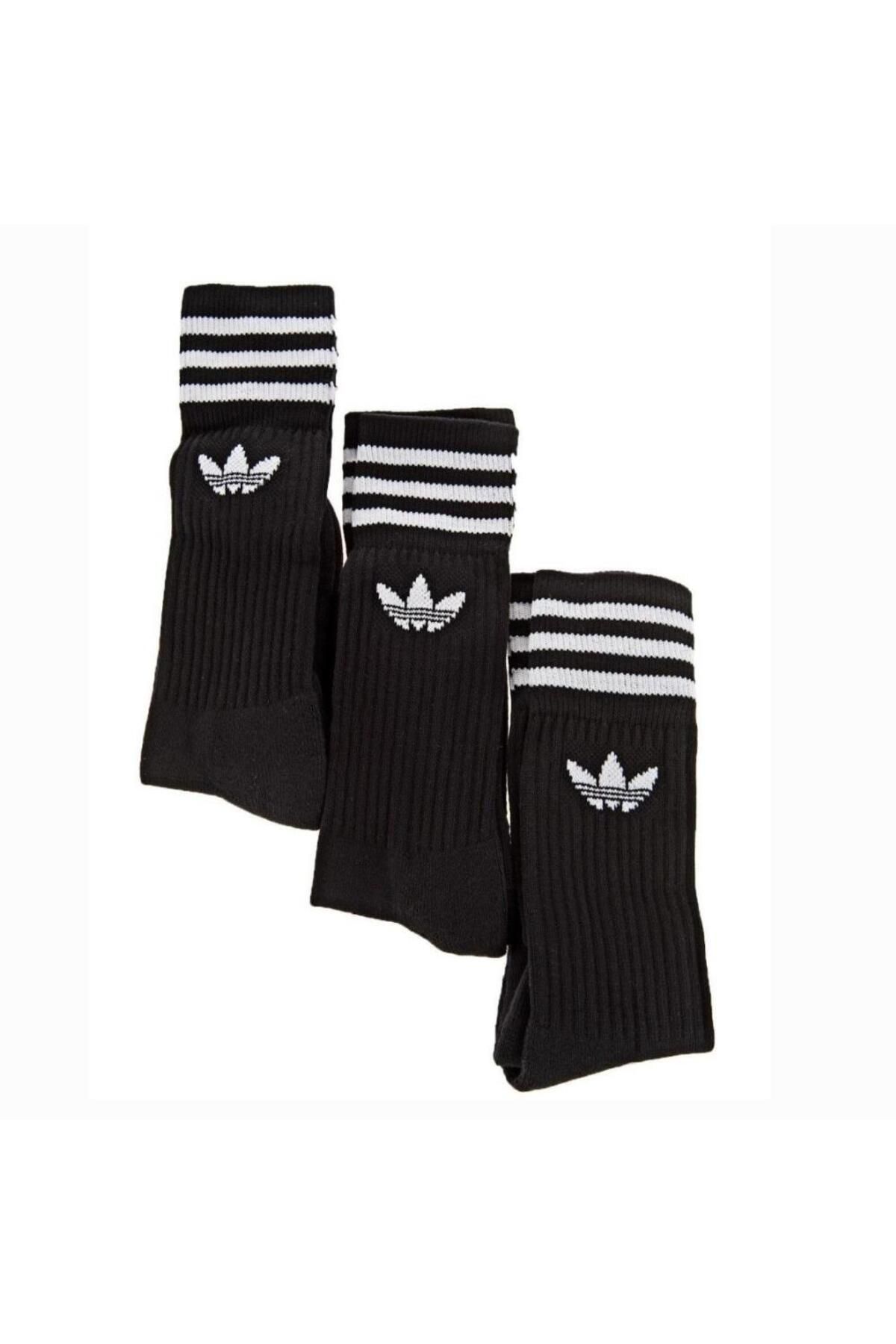 adidas Unisex Originals Çorap - Solid Crew Sock - S21490