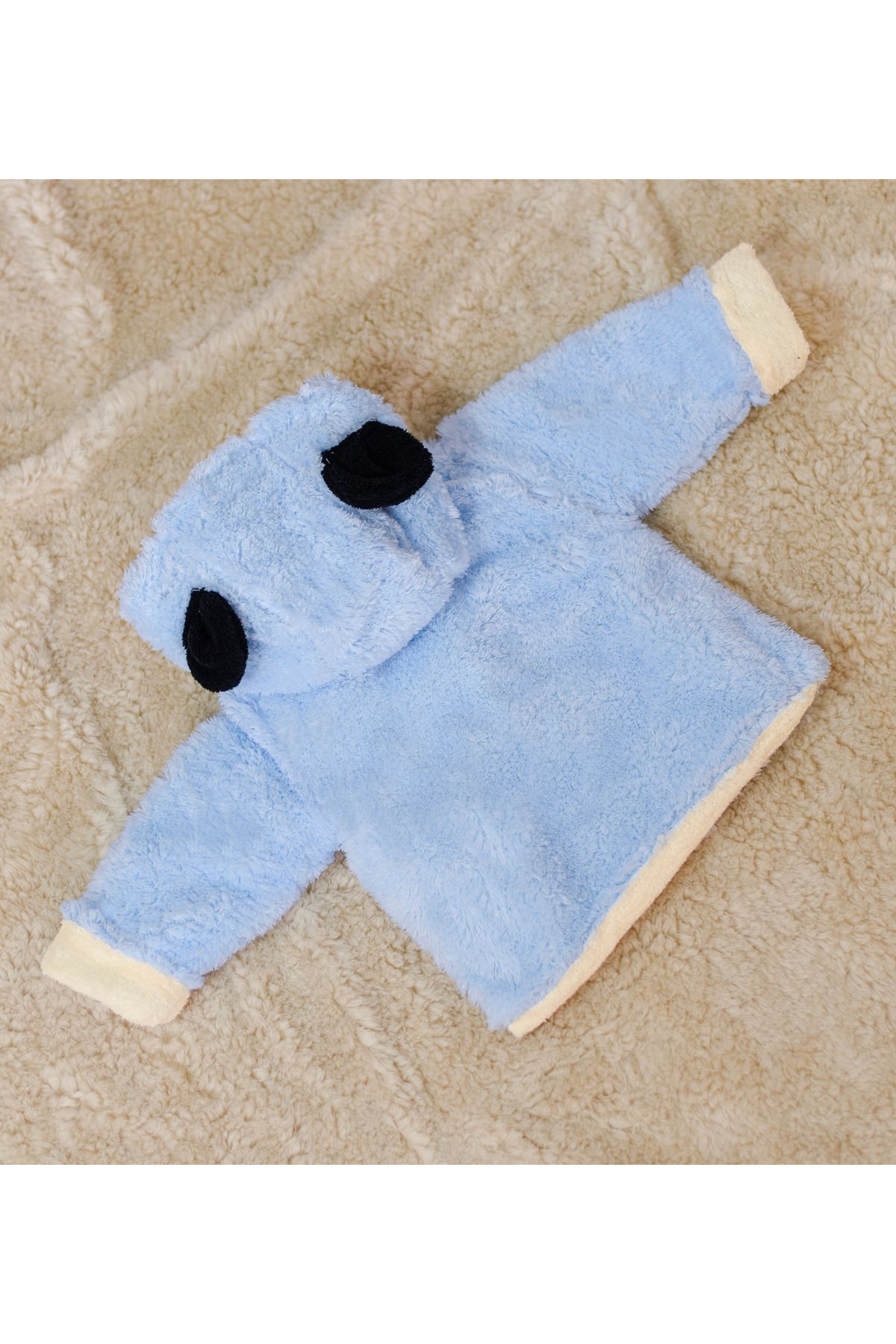 Pandamkee-Blue Panda Figured Plush Doll Jacket 2