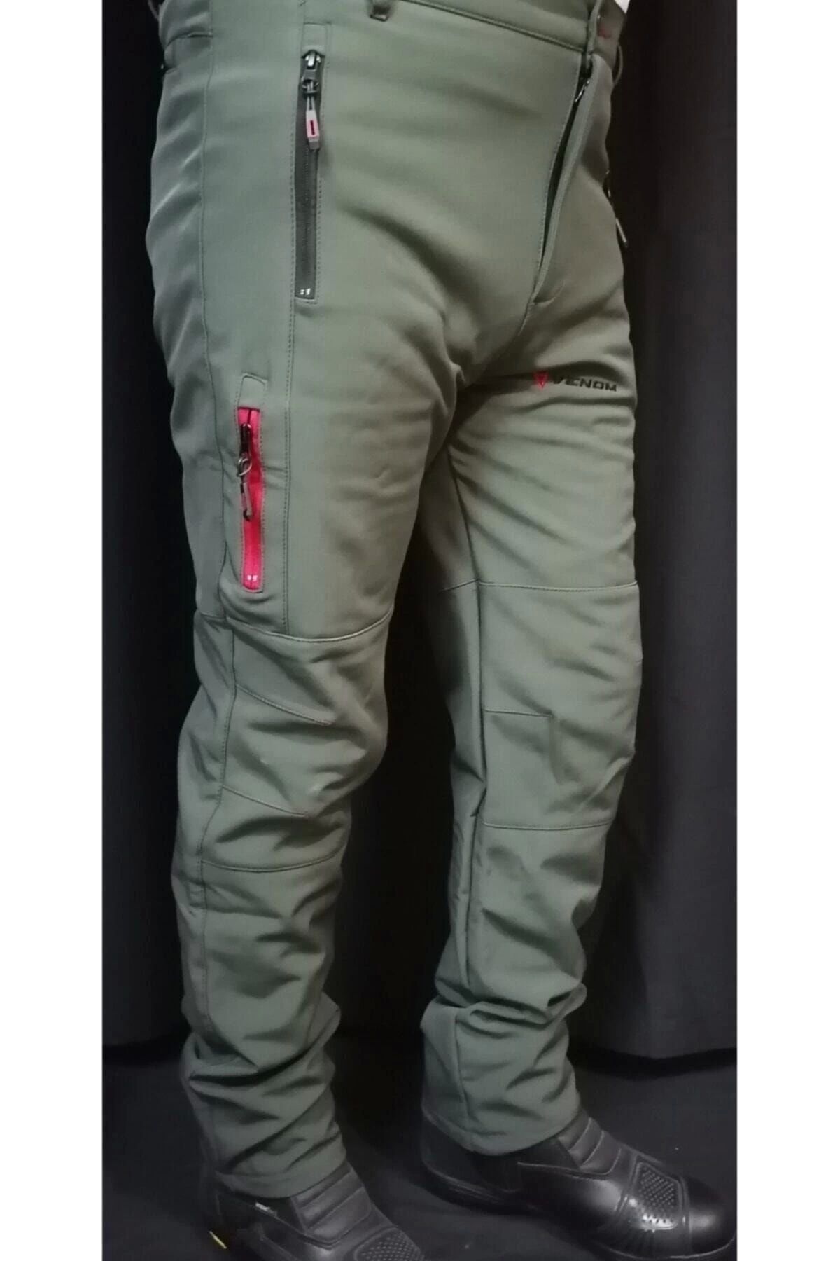 VENOM Astana Softshell Korumasız Motosiklet Pantolonu