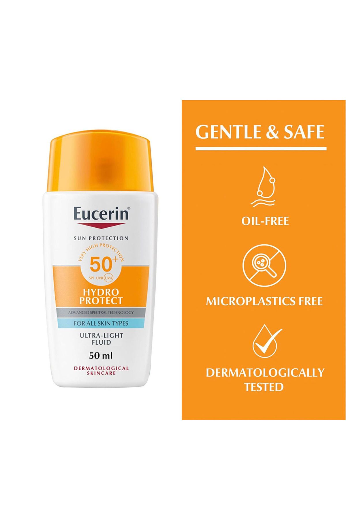 Eucerin-, Sun Face Hydro Protect Ultra Light Fluid Spf 50+ 50 mL 3