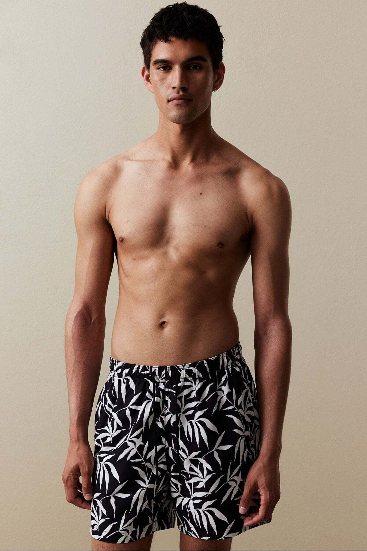 H&M-شورت سباحة منقوش 5