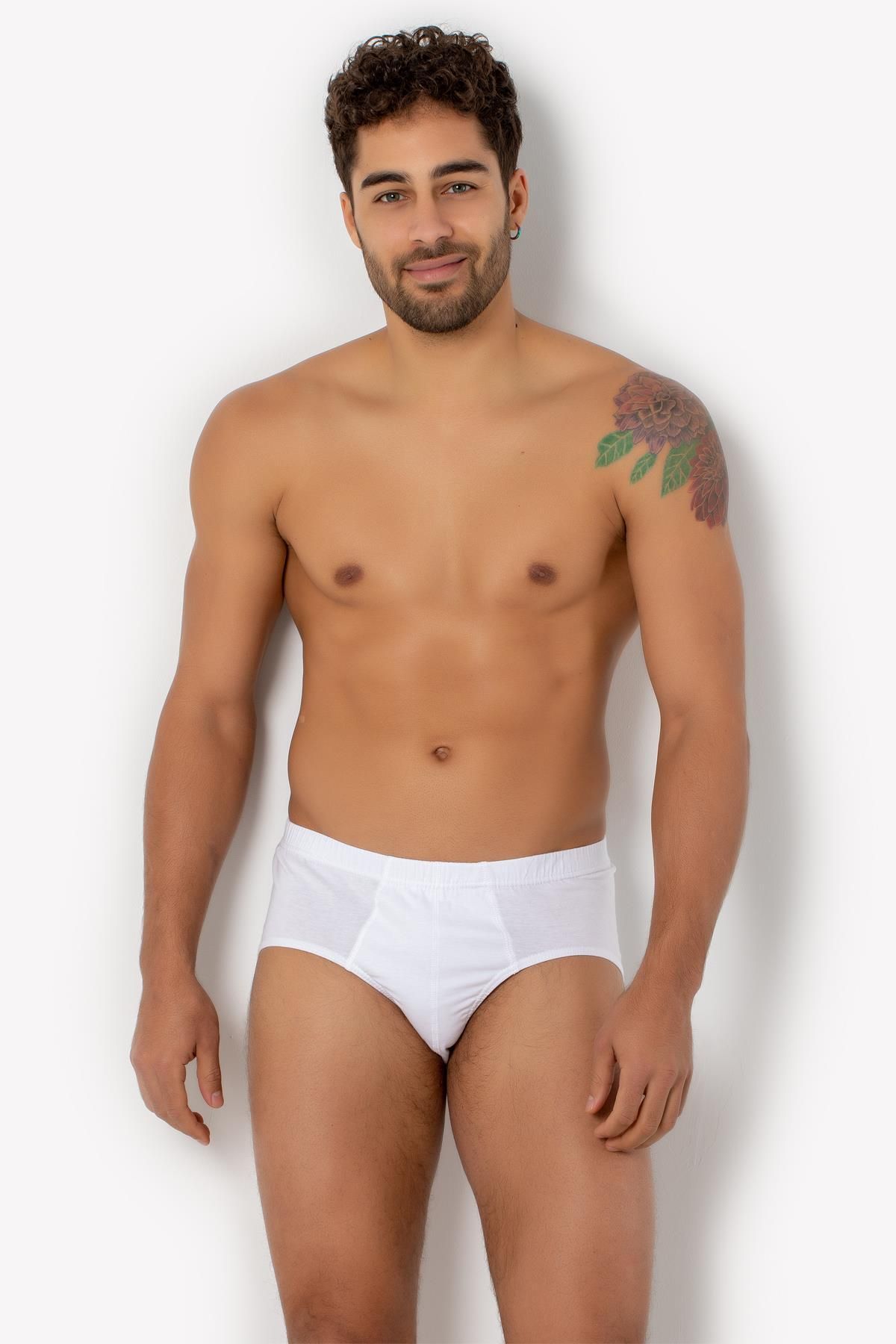 Miorre-Men's Comfortable Fit - 100% Natural Cotton Anti-Sweat Slip Panties 6