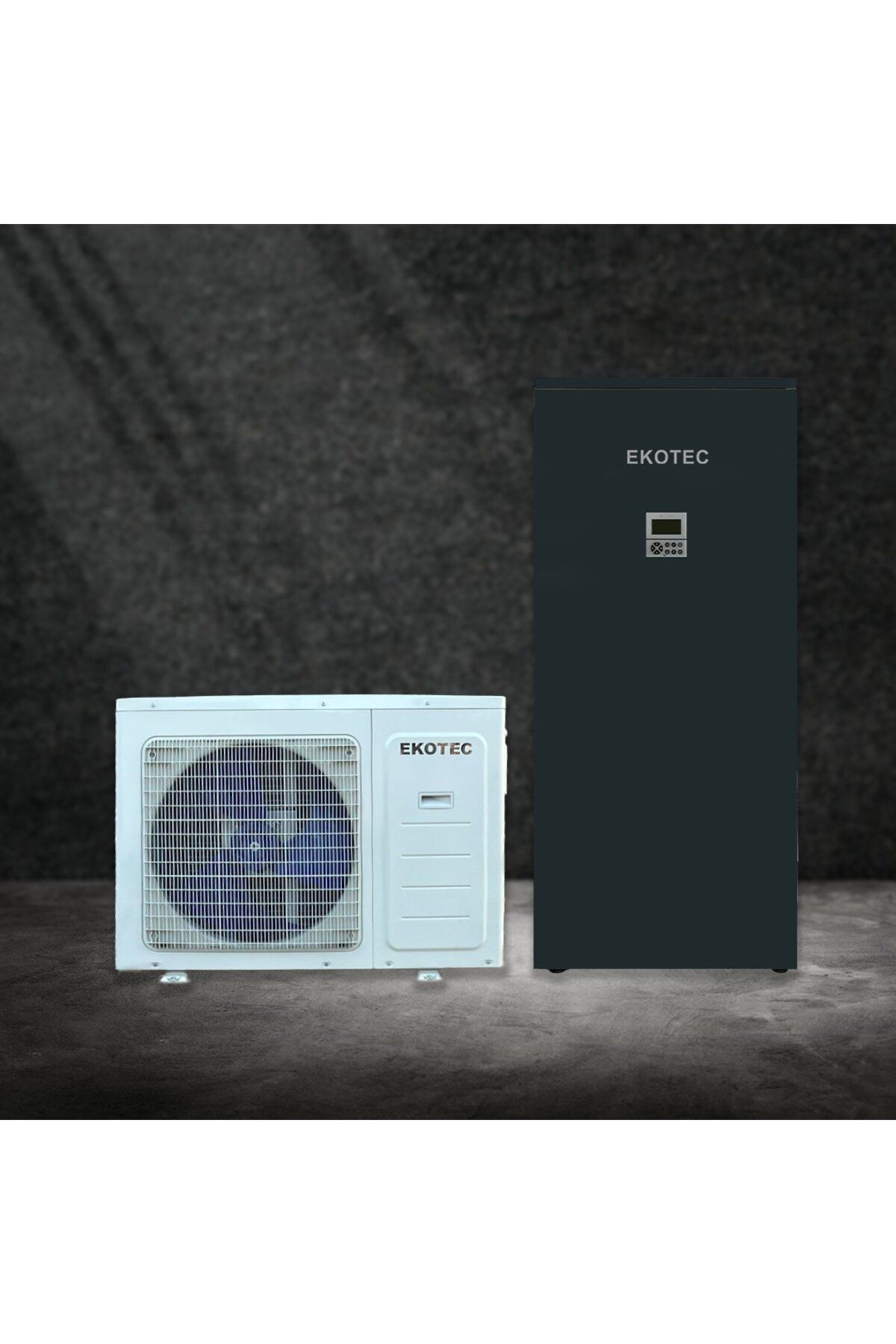 EKOTEC Ethı-10m Eko Tower Monoblok Dc Inverter Hava Kaynaklı Isı Pompası (ISITMA VE SICAK SU)