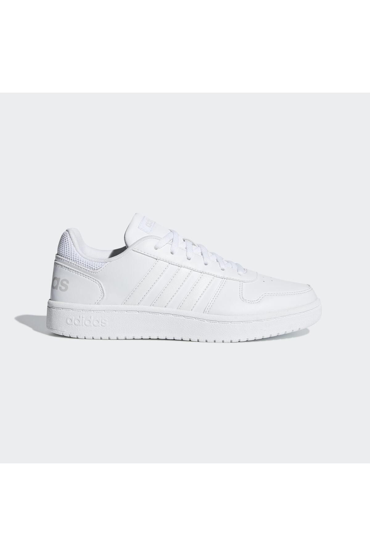 adidas HOOPS 2.0 Beyaz Kadın Sneaker Ayakkabı 100402598