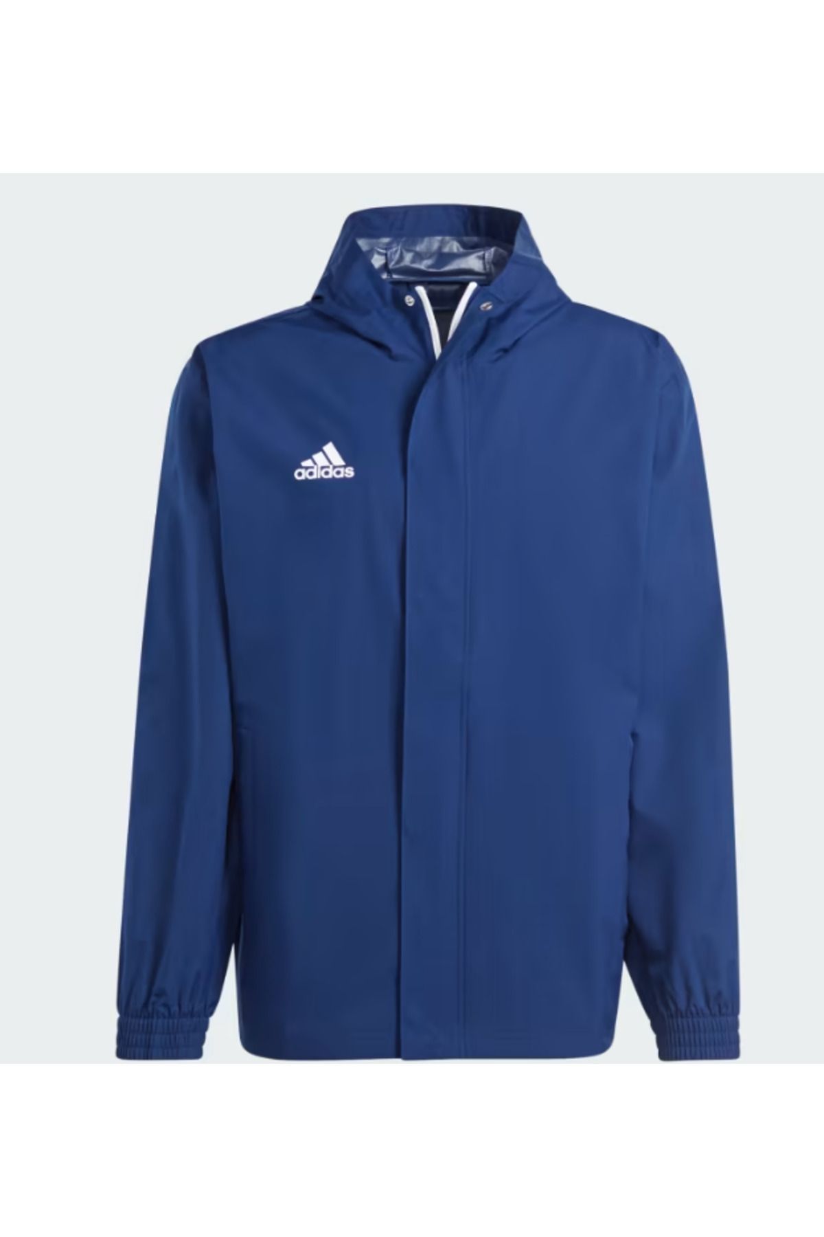 adidas-Ent22 Aw Jkt Men's Football Blue Training Raincoat Ik4011 4