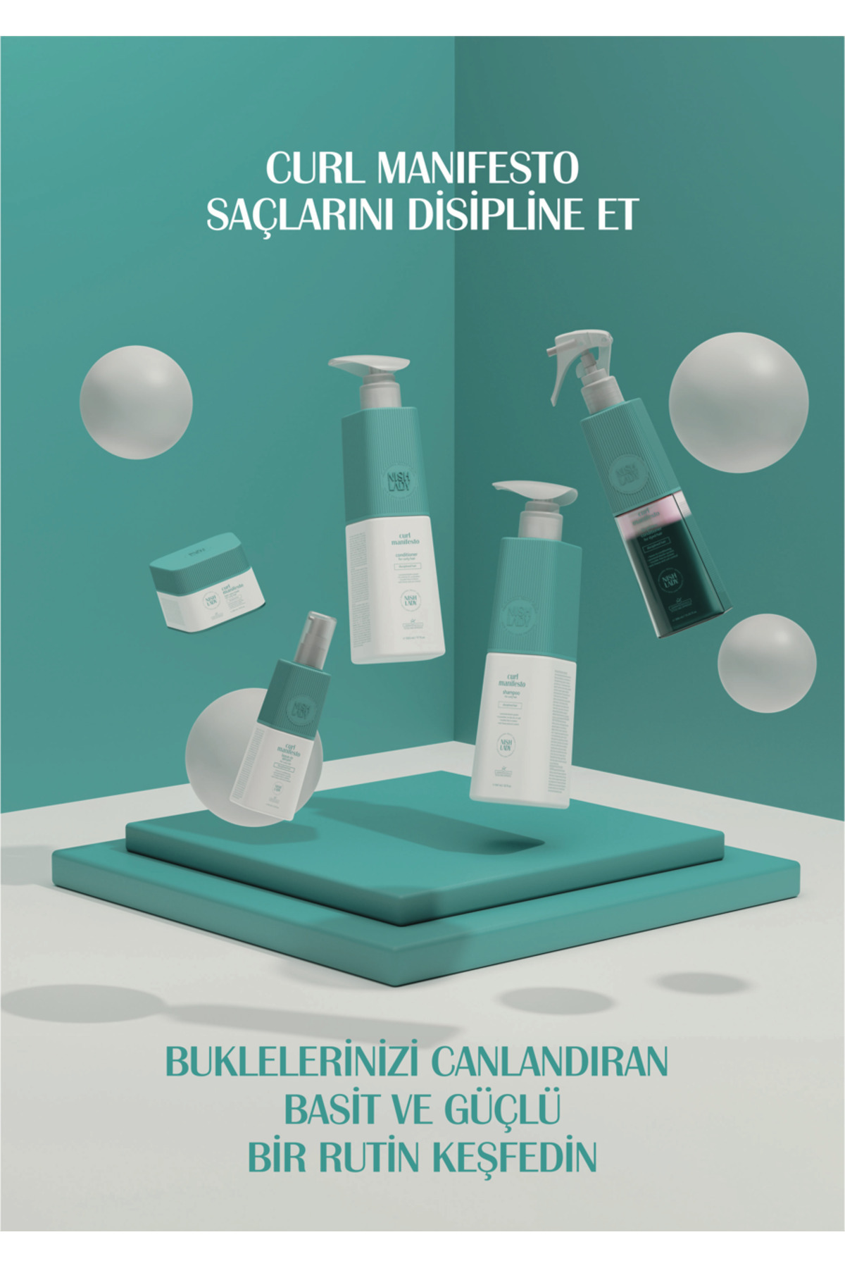 Curl Manifesto Kıvırcık ve Dalgalı Saçlara Özel Kolay Tarama Sağlayan Nemlendirici Yumuşatıcı Maske — 8682035089339 — تصویر 6 از 6
