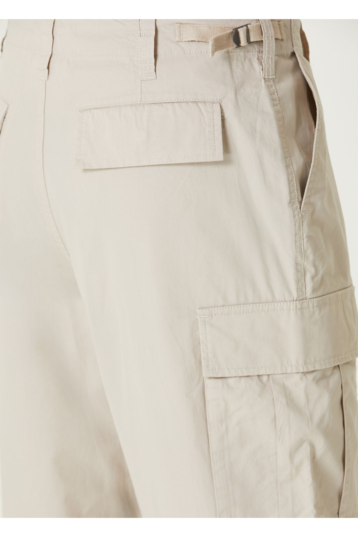 Obey-Big Timer Light Grey Cargo Pants Size: 34 5