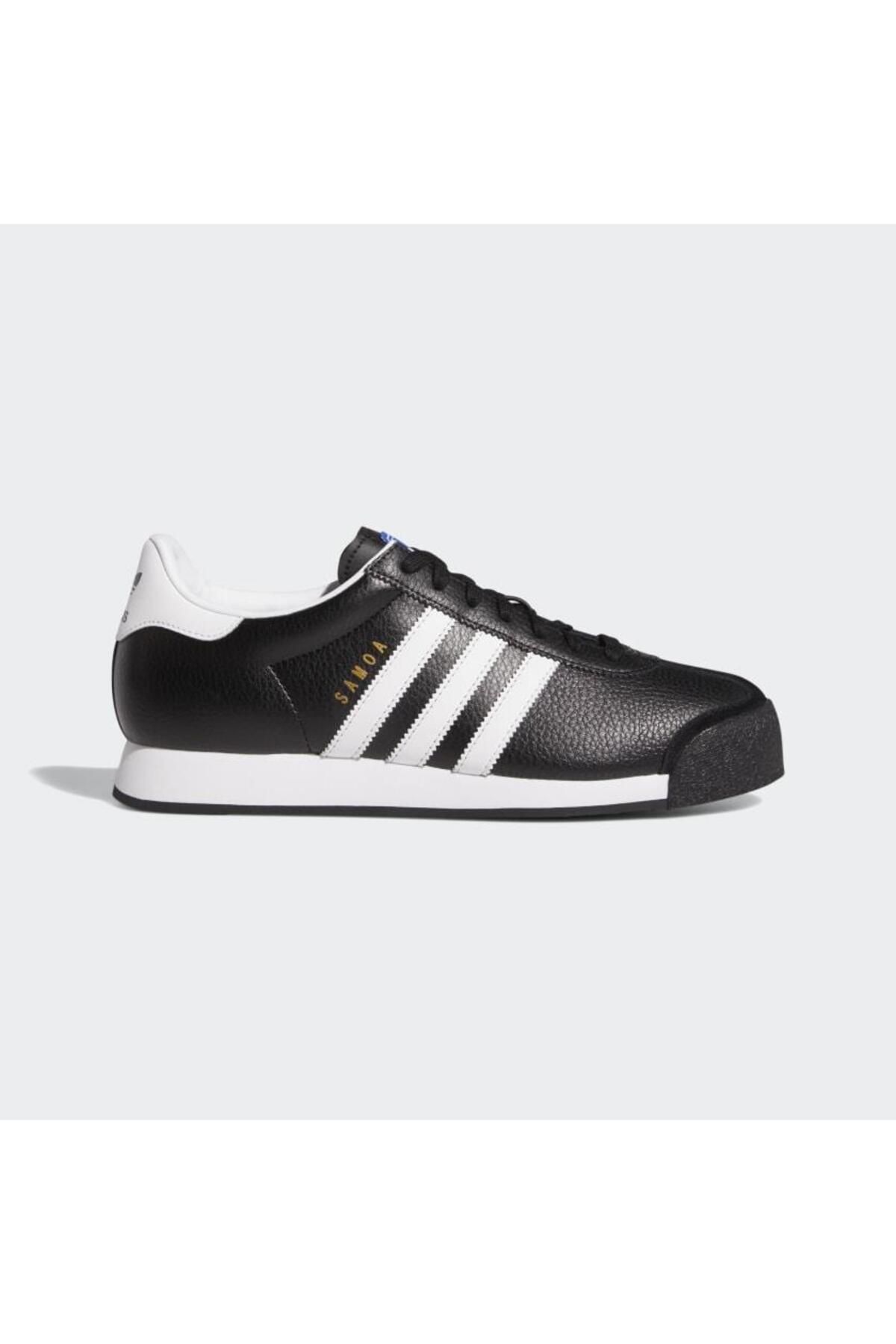 adidas Samoa Leather Erkek - Kadın Siyah Spor Ayakkabı (019351)