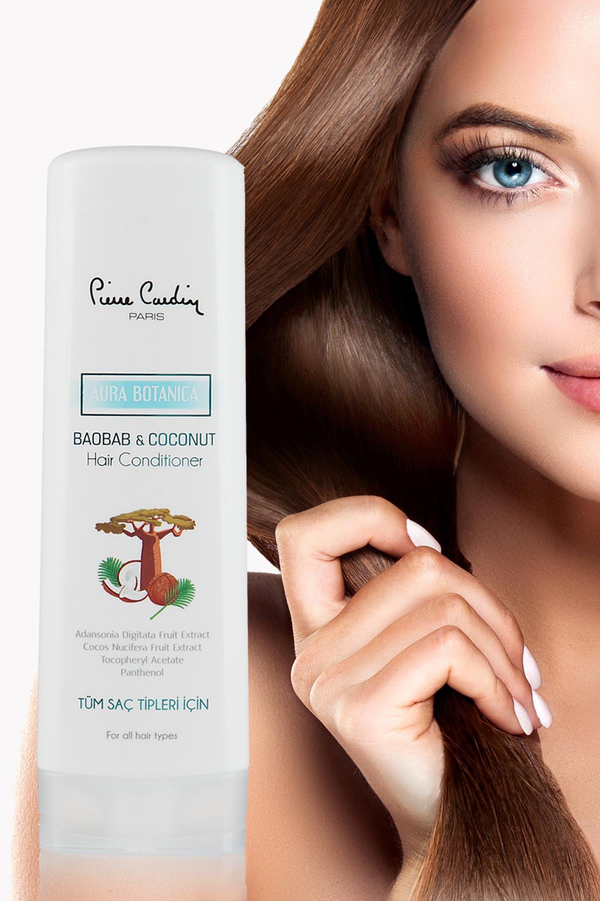 Aura Botanica Baobab Ve Hindistan Cevizi Özlü Saç Kremi 360 ml — DRM5E39605 — تصویر 2 از 5
